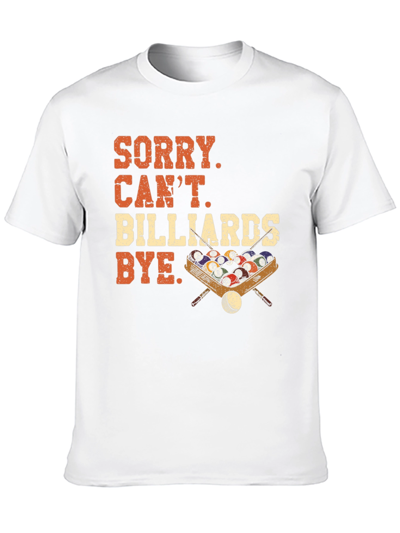 Black Billiards Graphic Tee - Sorry Can't Bye view 10