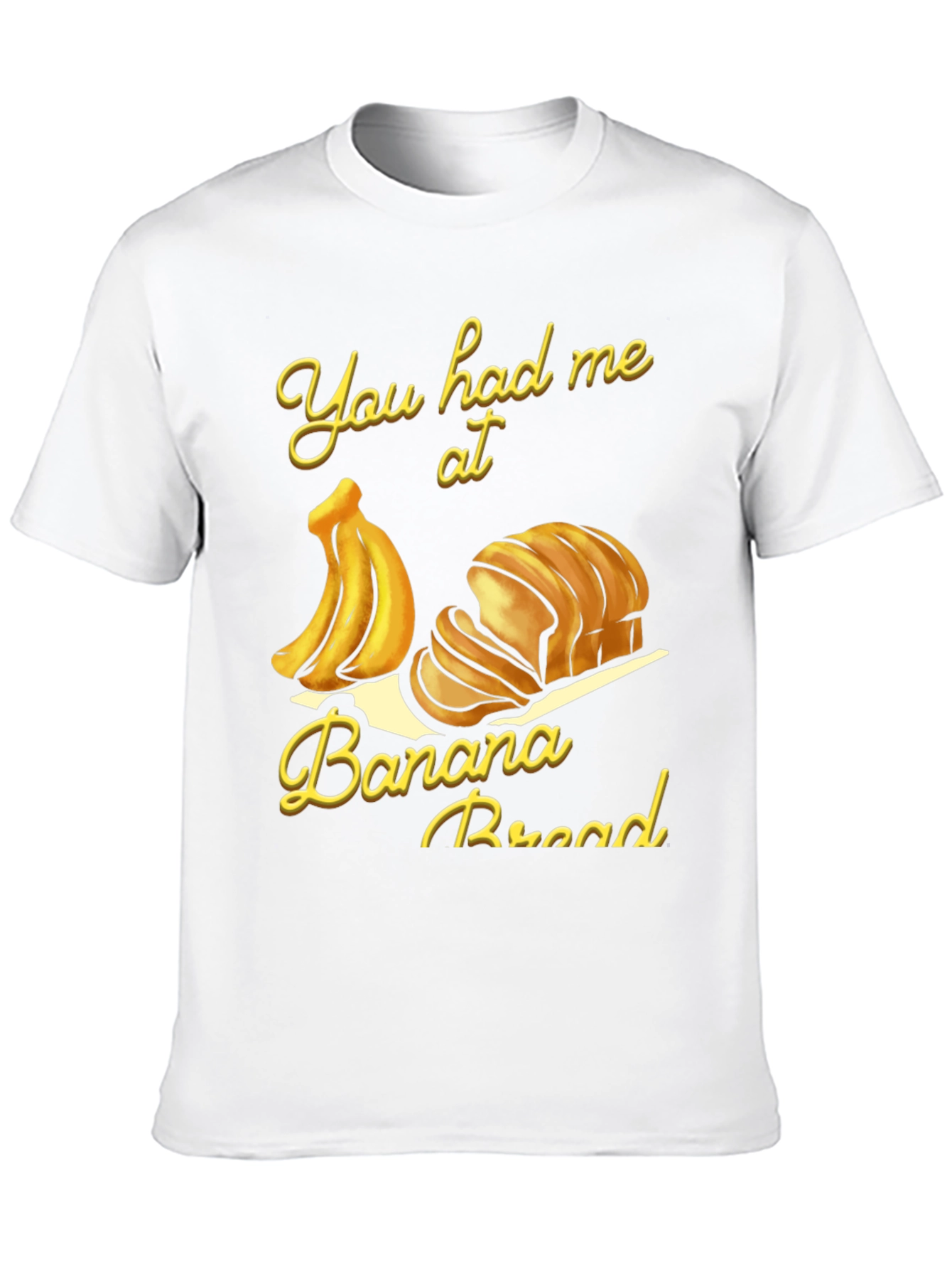 Black You Had Me at Banana Bread T-Shirt view 10