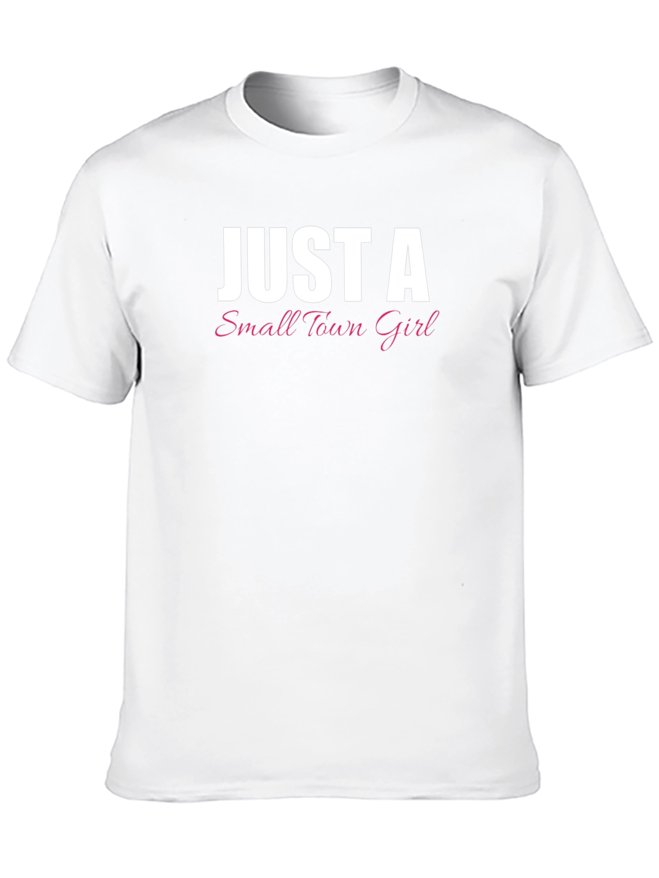 Black Just a Small Town Girl T-Shirt - Comfort Fit view 10