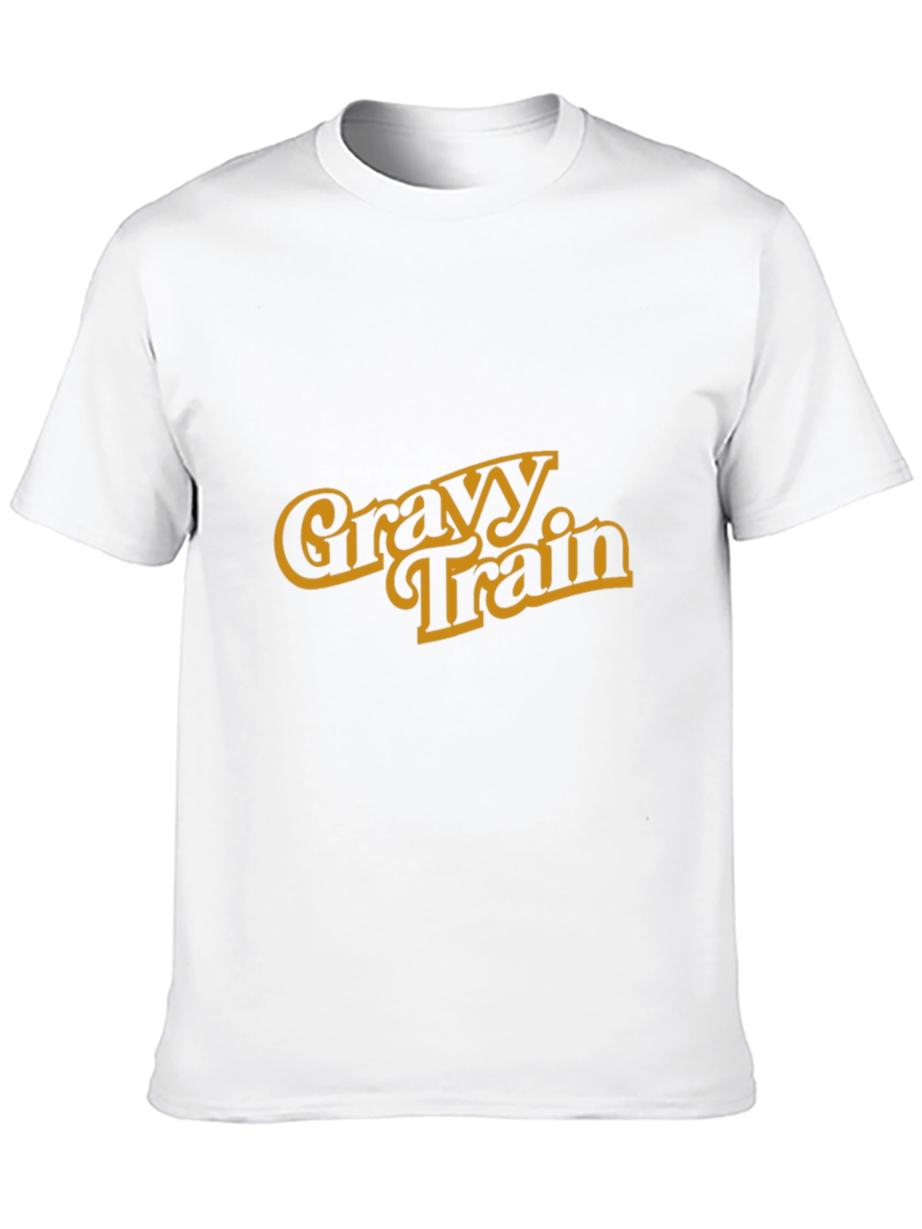 Black Gravy Train Graphic Tee - Retro Style T-Shirt view 10