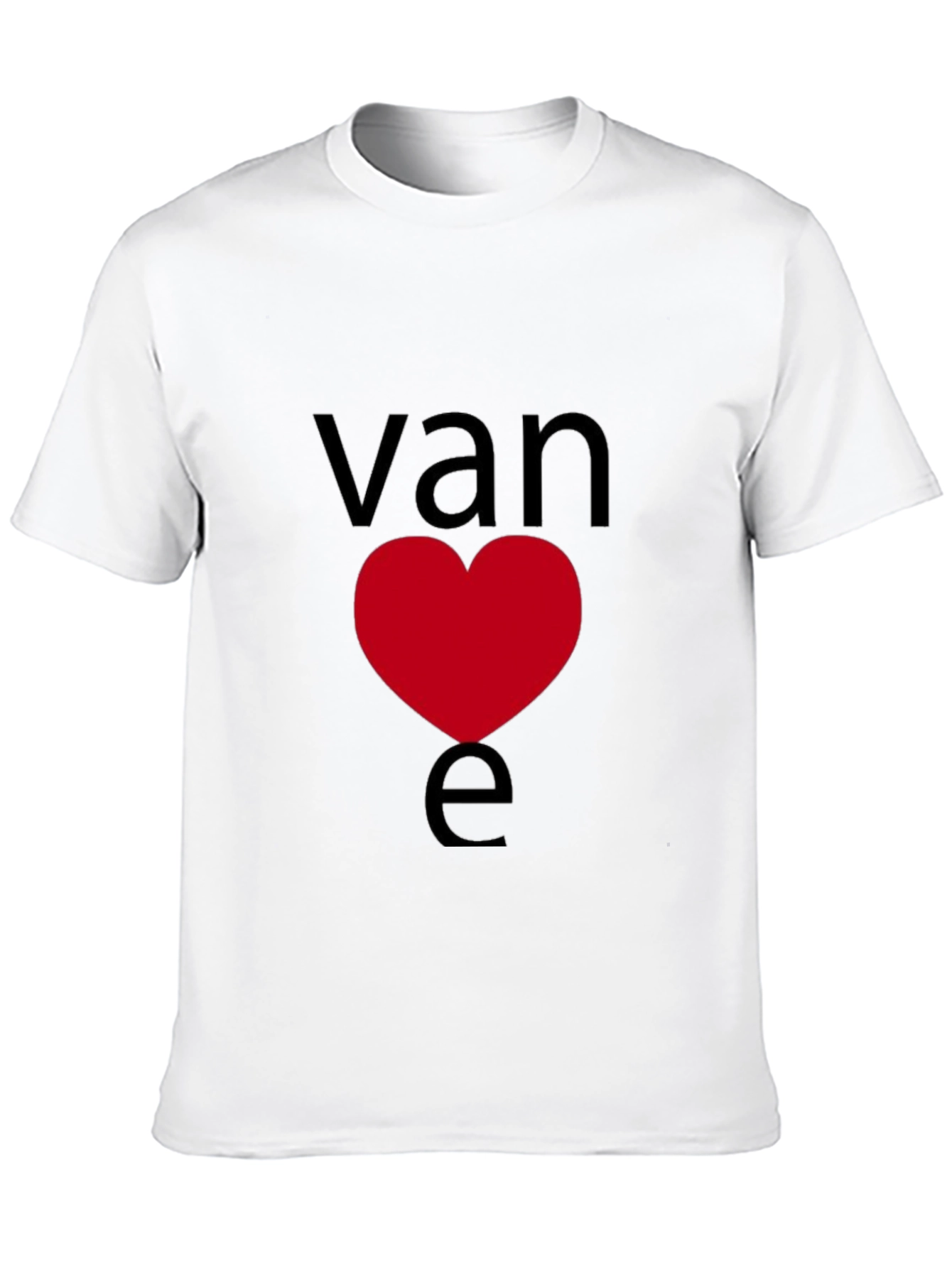 Black Van Love - Graphic T-Shirt - Short Sleeve Crew Neck view 10