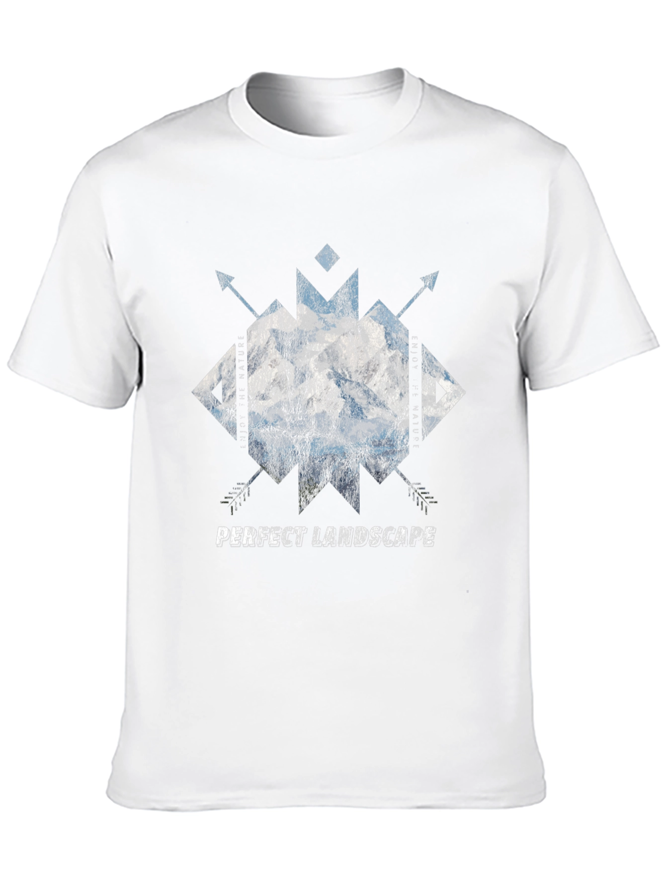 Black Perfect Landscape Graphic Tee view 10