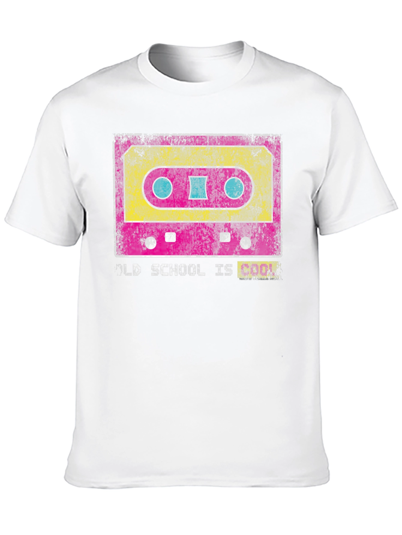 Black Retro Cassette Tape Graphic T-Shirt - Old School Cool view 10