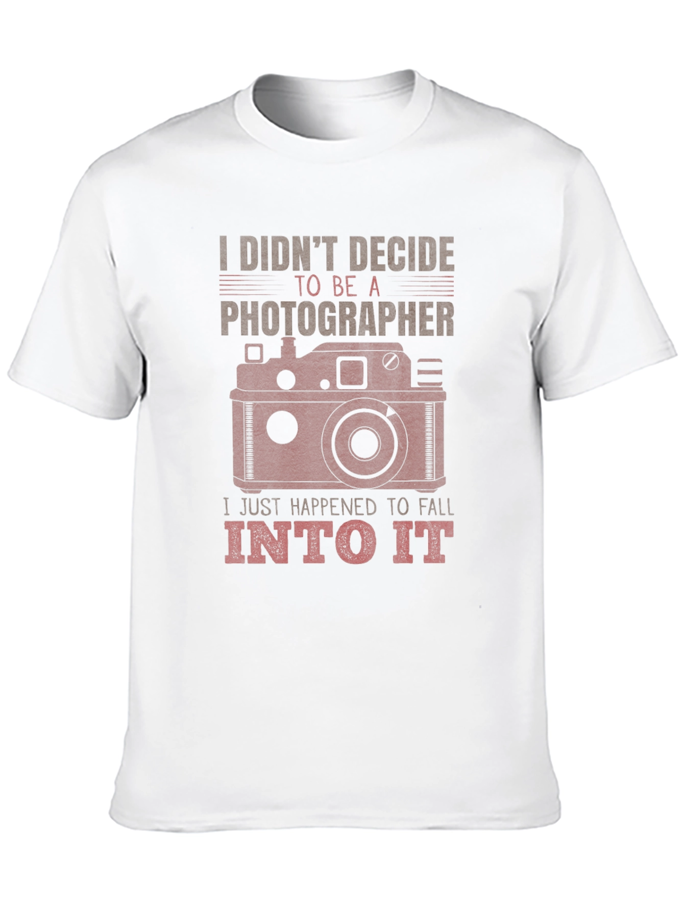 Black Photographer Graphic Tee - I Didn't Decide, I Fell Into It view 10