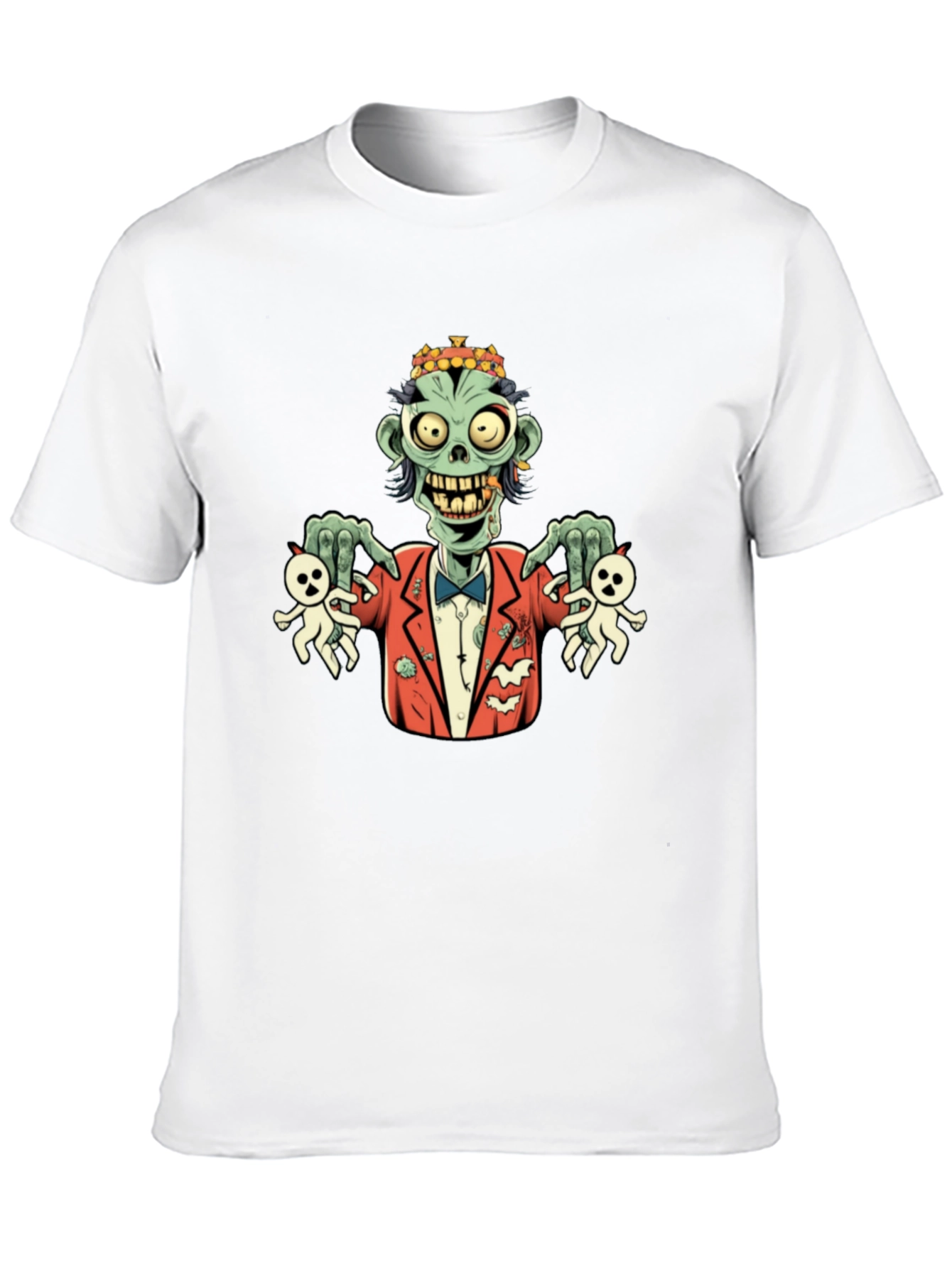 Black Zombie Gentleman Graphic Tee view 10
