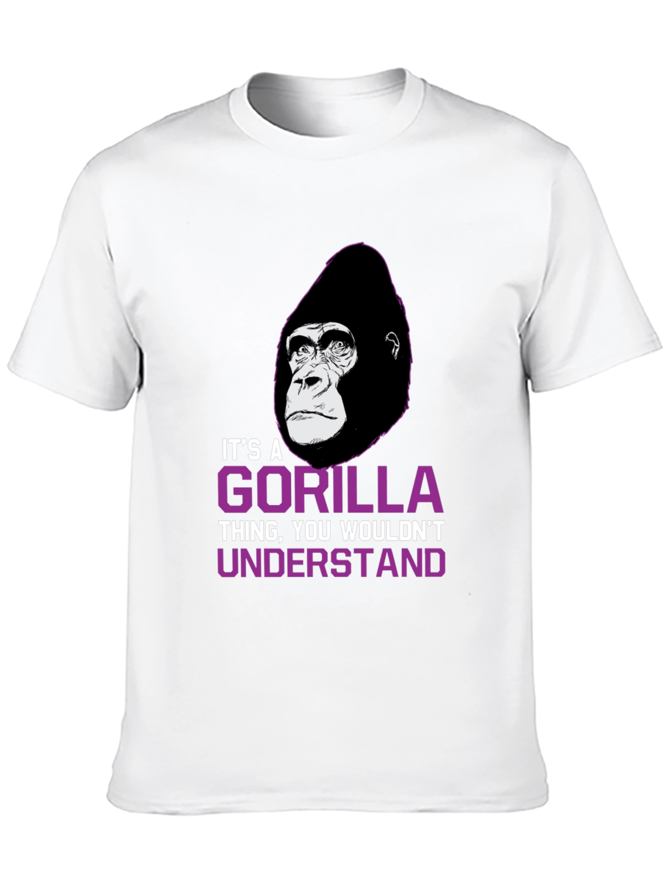 Black It's a Gorilla Thing T-Shirt view 10