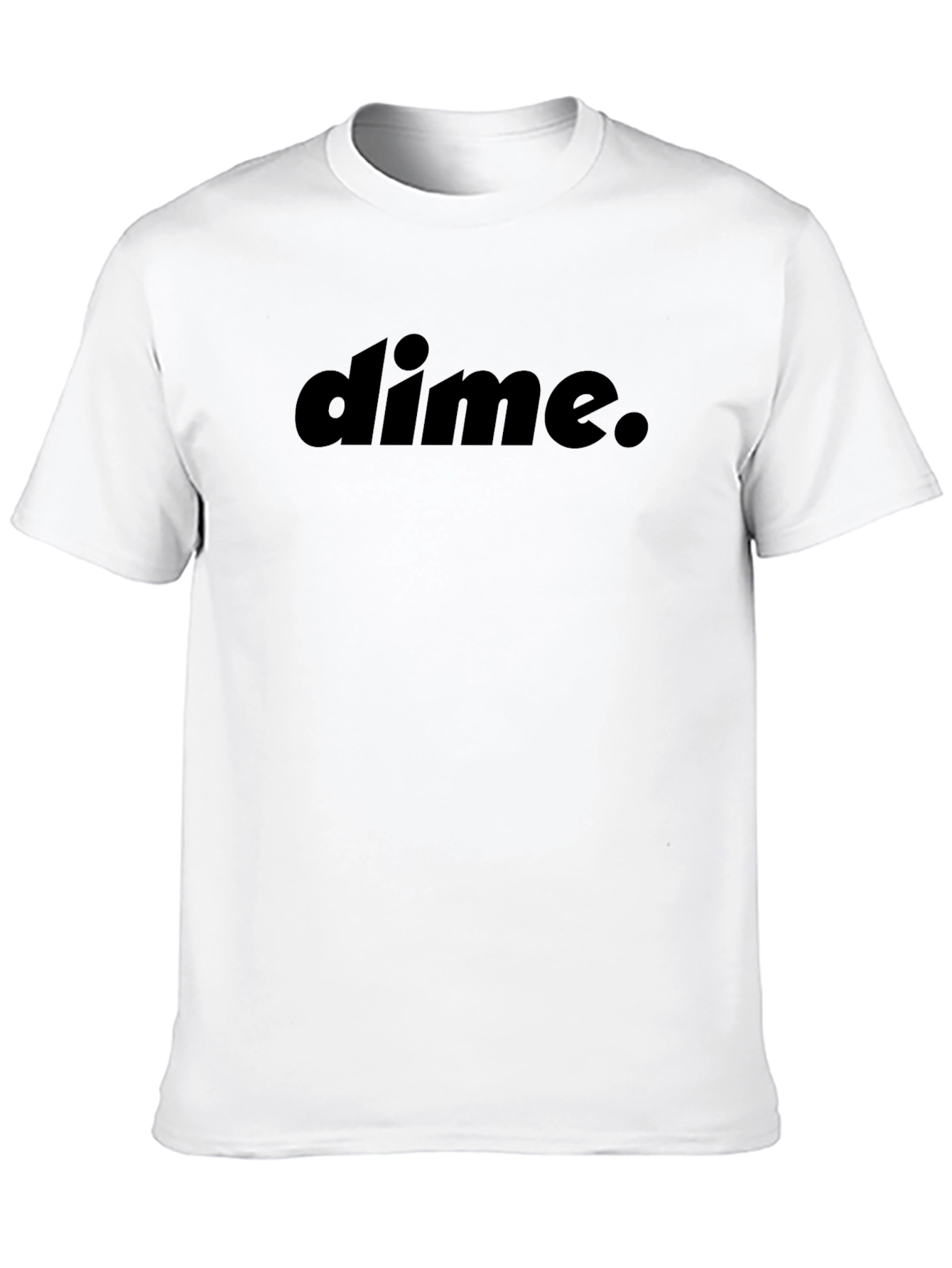 Black Dime. Black T-Shirt Casual Style view 10