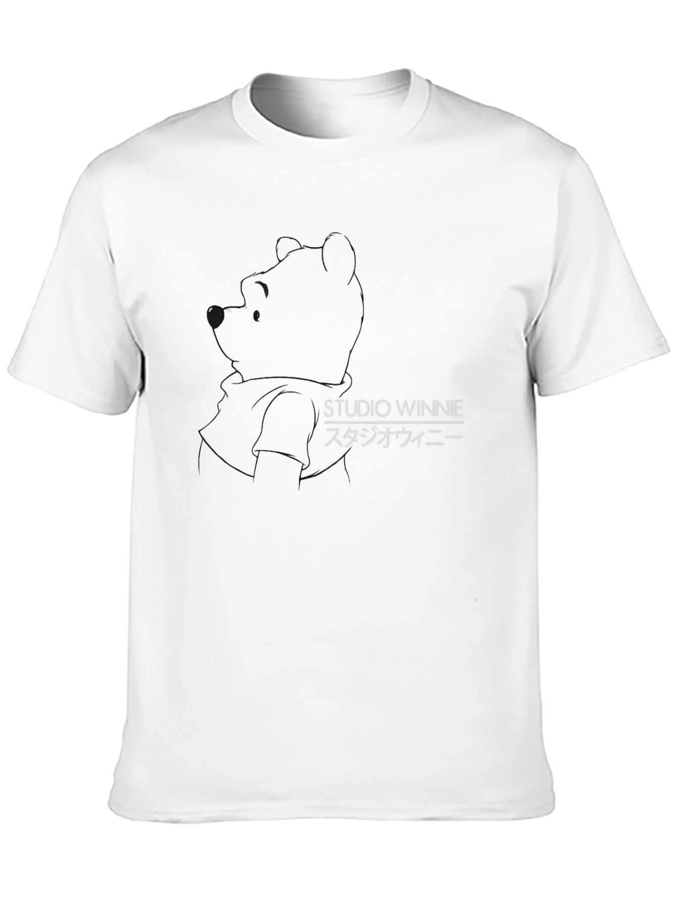 Black Studio Winnie Graphic Tee - Classic Black view 10