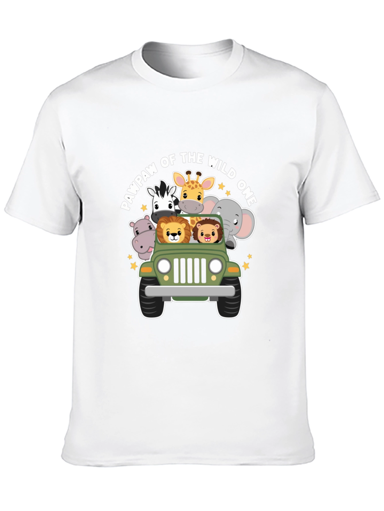 Black Pawpaw of the Wild One Safari T-Shirt view 10