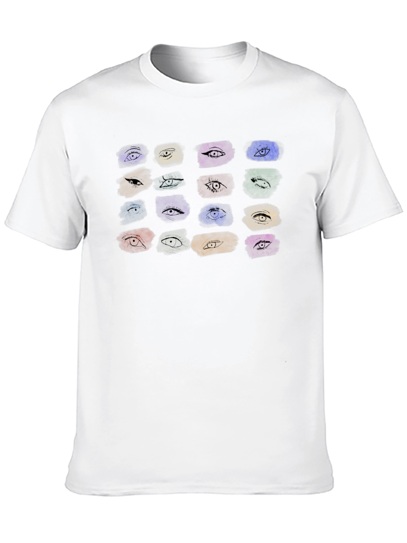 Black Eye See You Graphic Tee - Black Cotton T-Shirt view 10