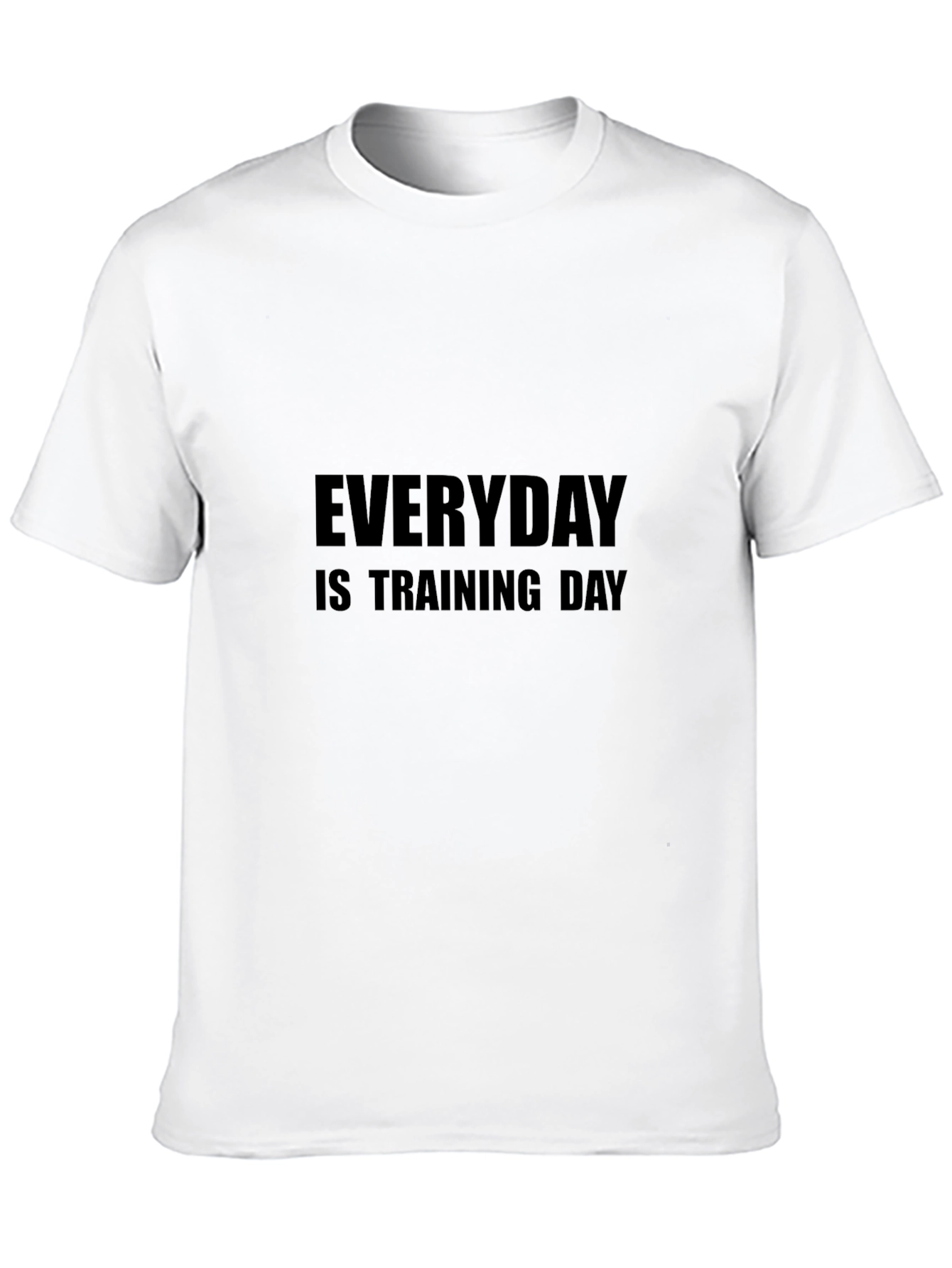 Black Everyday is Training Day Black T-Shirt view 10