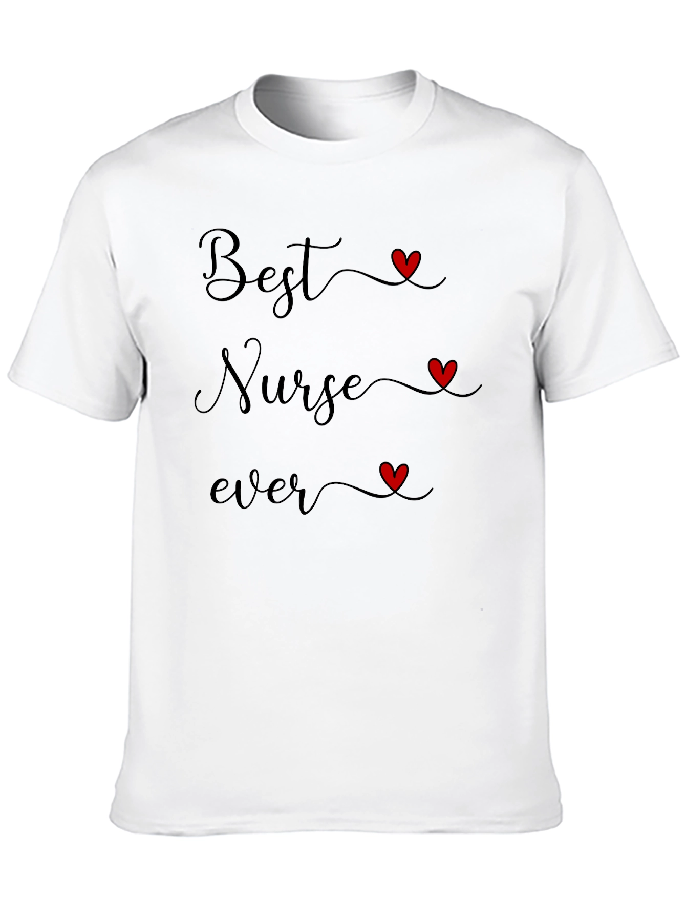 Black Best Nurse Ever T-Shirt - Gift for Nurses view 10