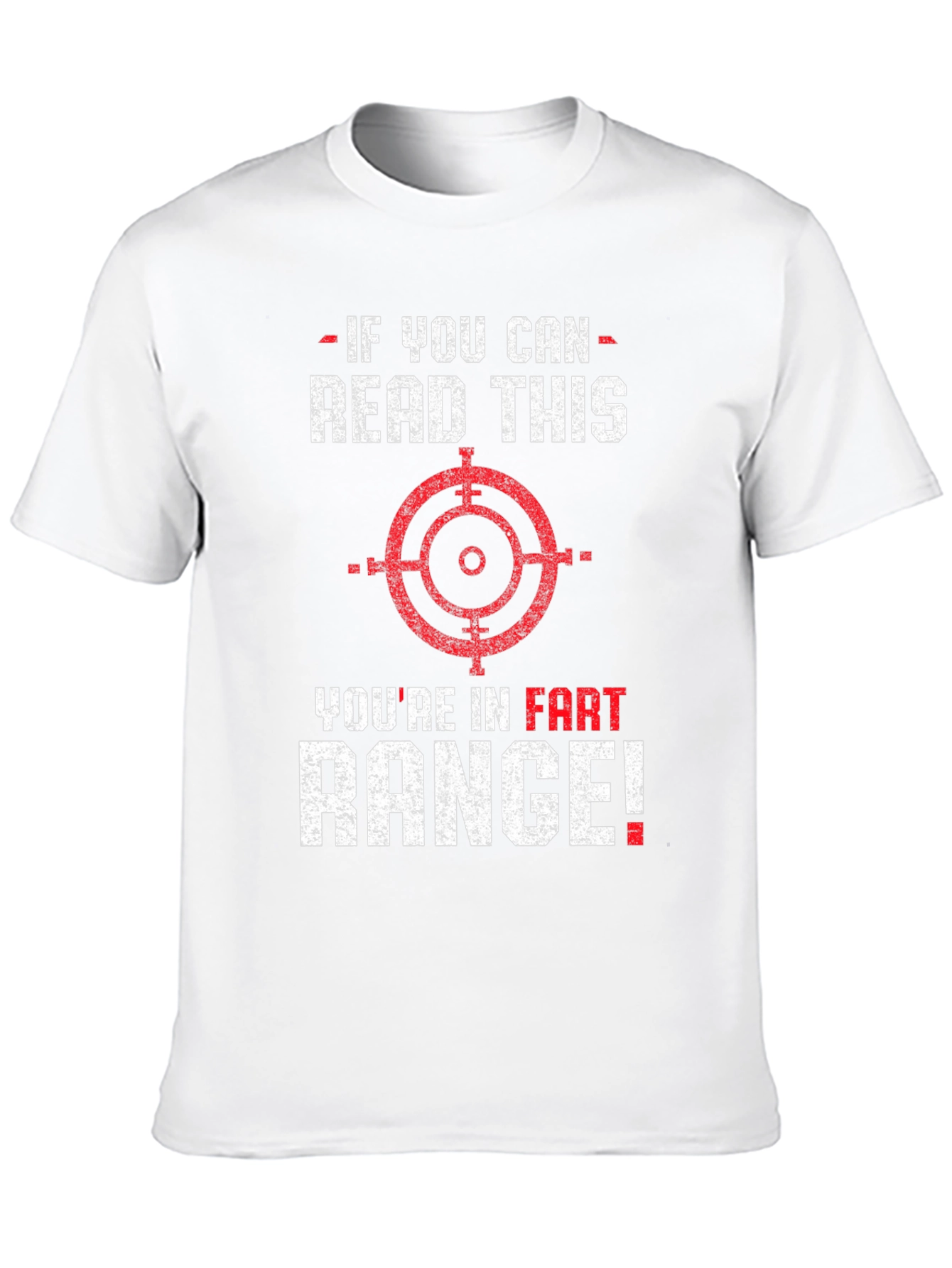 Black Funny Fart Range Graphic Tee view 10
