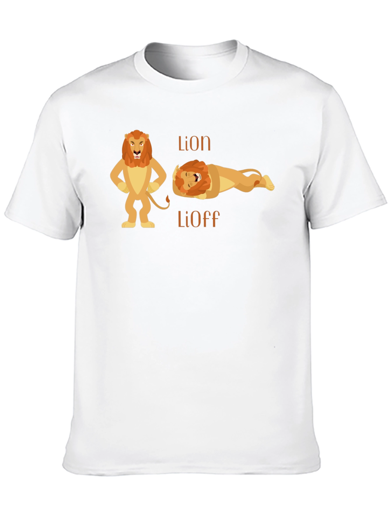 Black Lion / Lion Off Black T-Shirt view 10