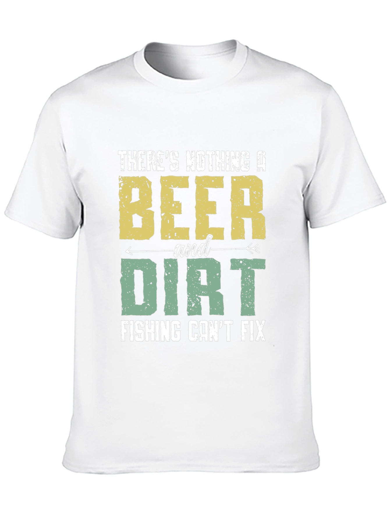 Black Beer & Dirt Fishing Fix T-Shirt view 10