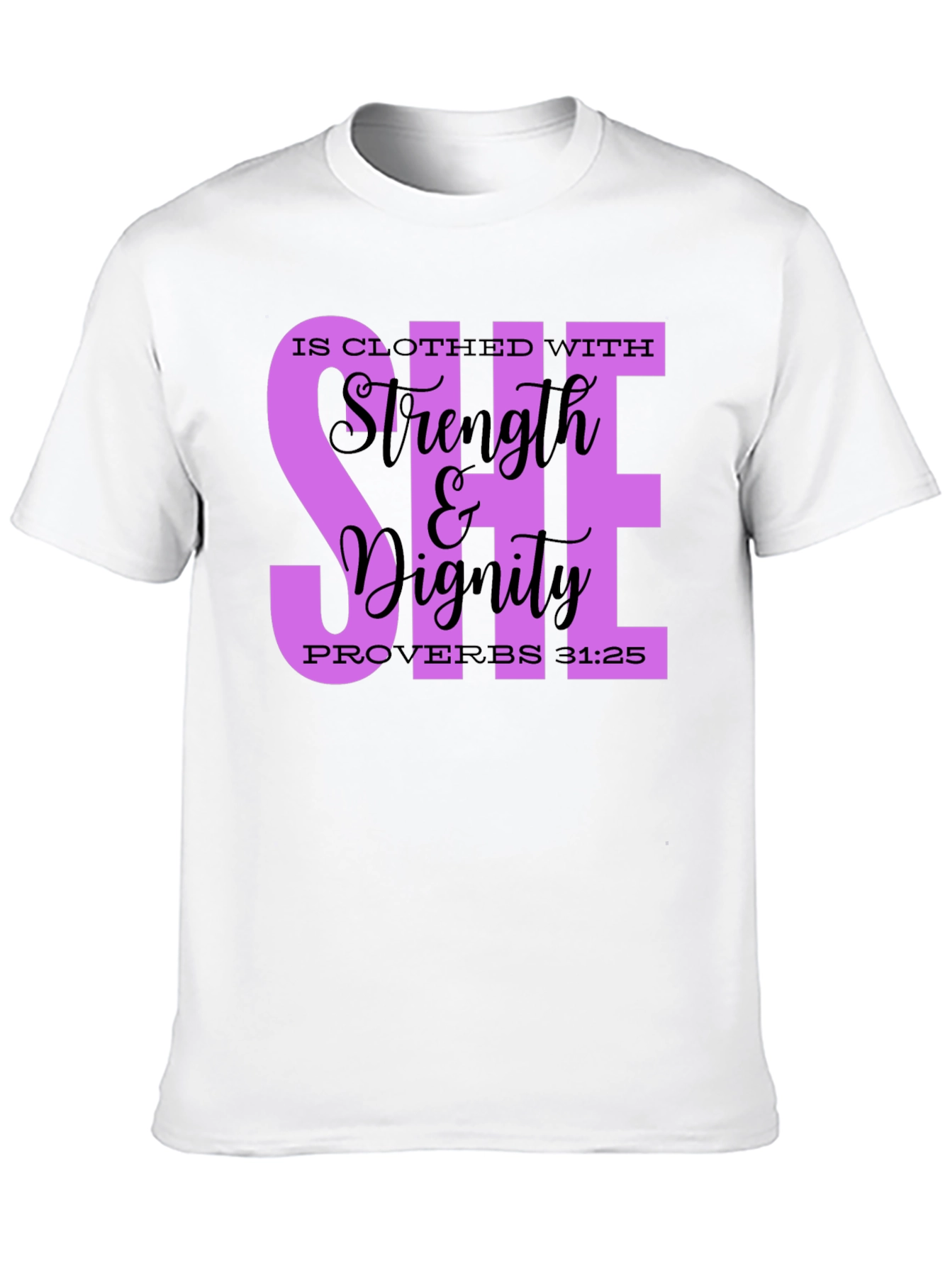 Strength & Dignity Women's Christian T-Shirt - 10