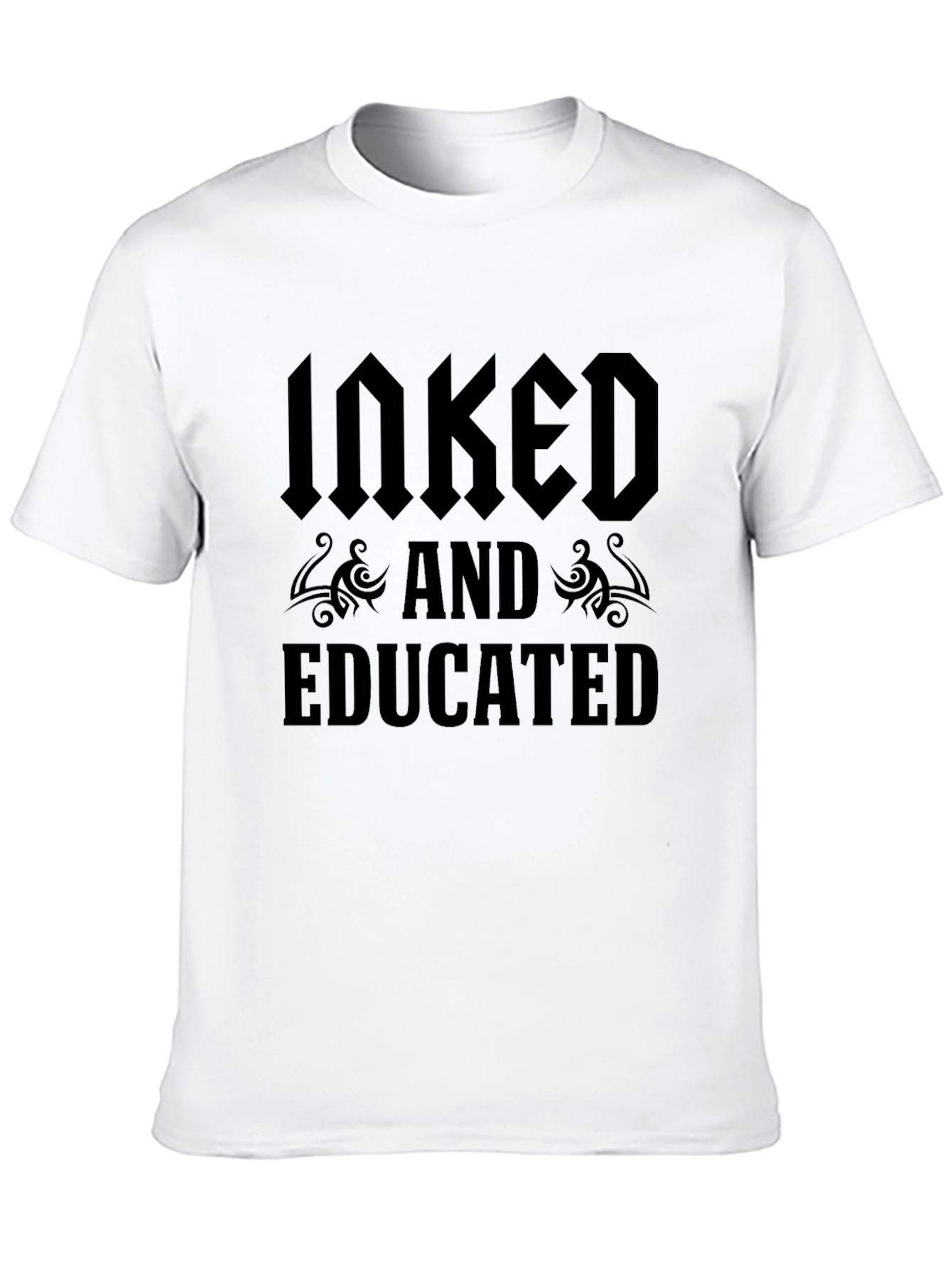 Black Inked and Educated Graphic T-Shirt - Black view 10