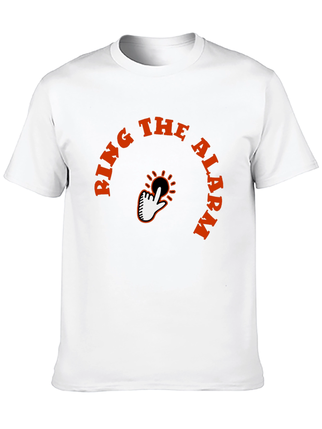 Black Ring the Alarm Graphic Tee - Trendy Comfort view 10