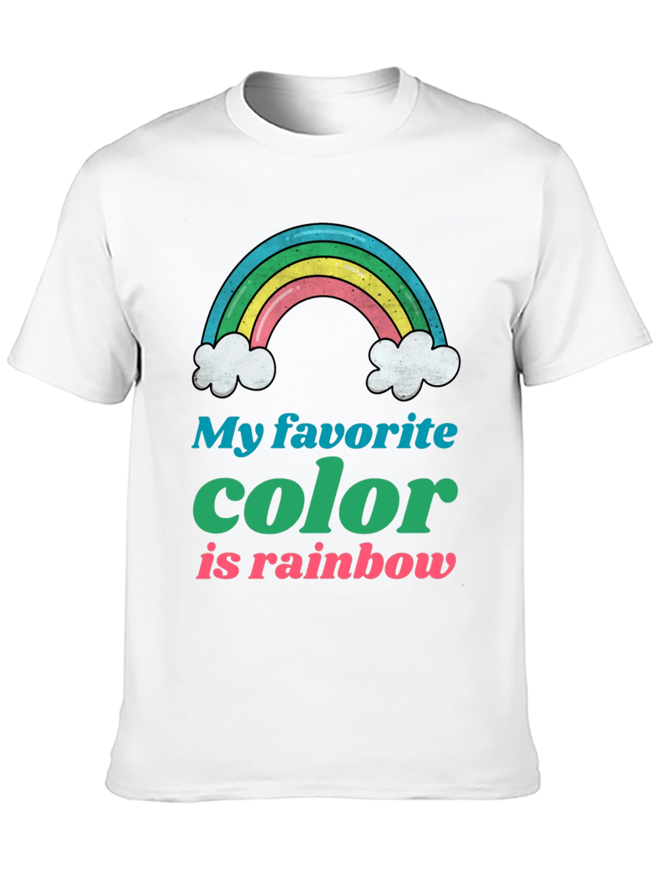 Black Rainbow Lover Graphic Tee view 10