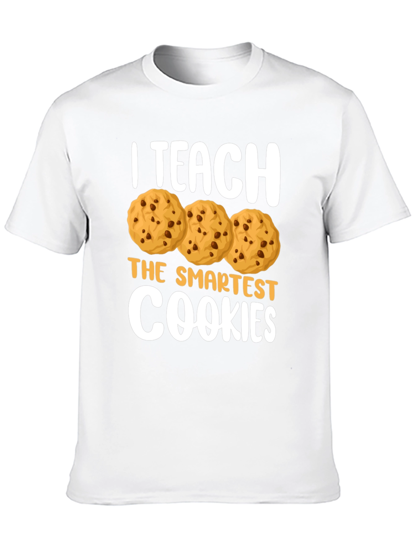 Black I Teach The Smartest Cookies T-Shirt view 10