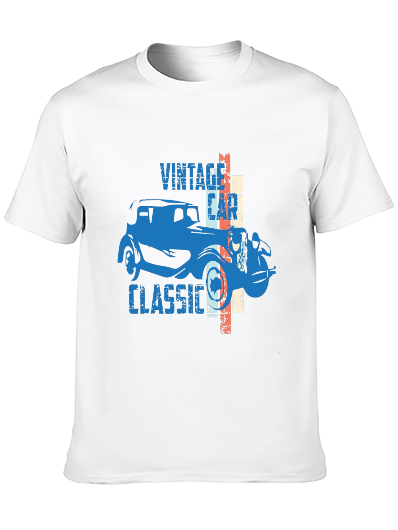 Black Vintage Classic Car Graphic Tee - Stylish Comfort view 10