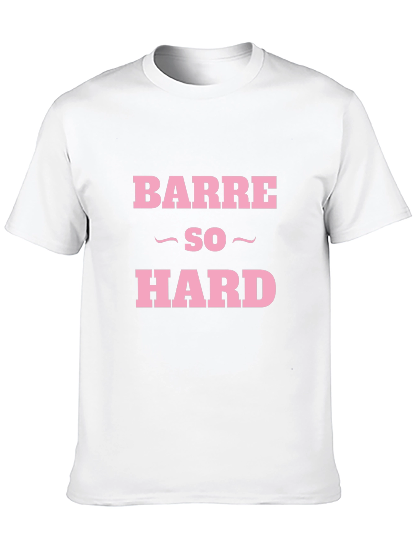 Black Barre So Hard Funny Workout T-Shirt view 10