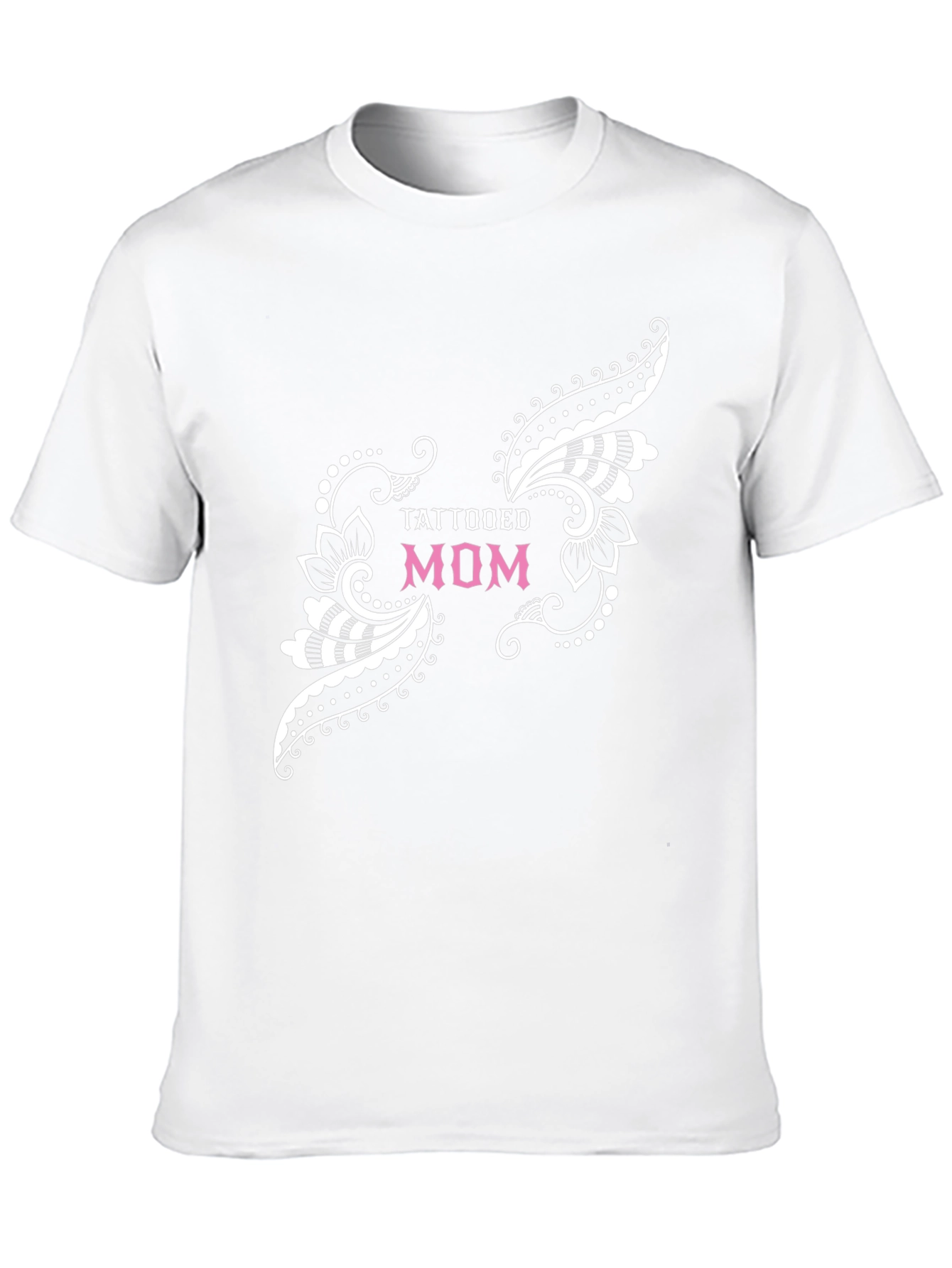 Tattooed Mom Black Graphic Tee - 10