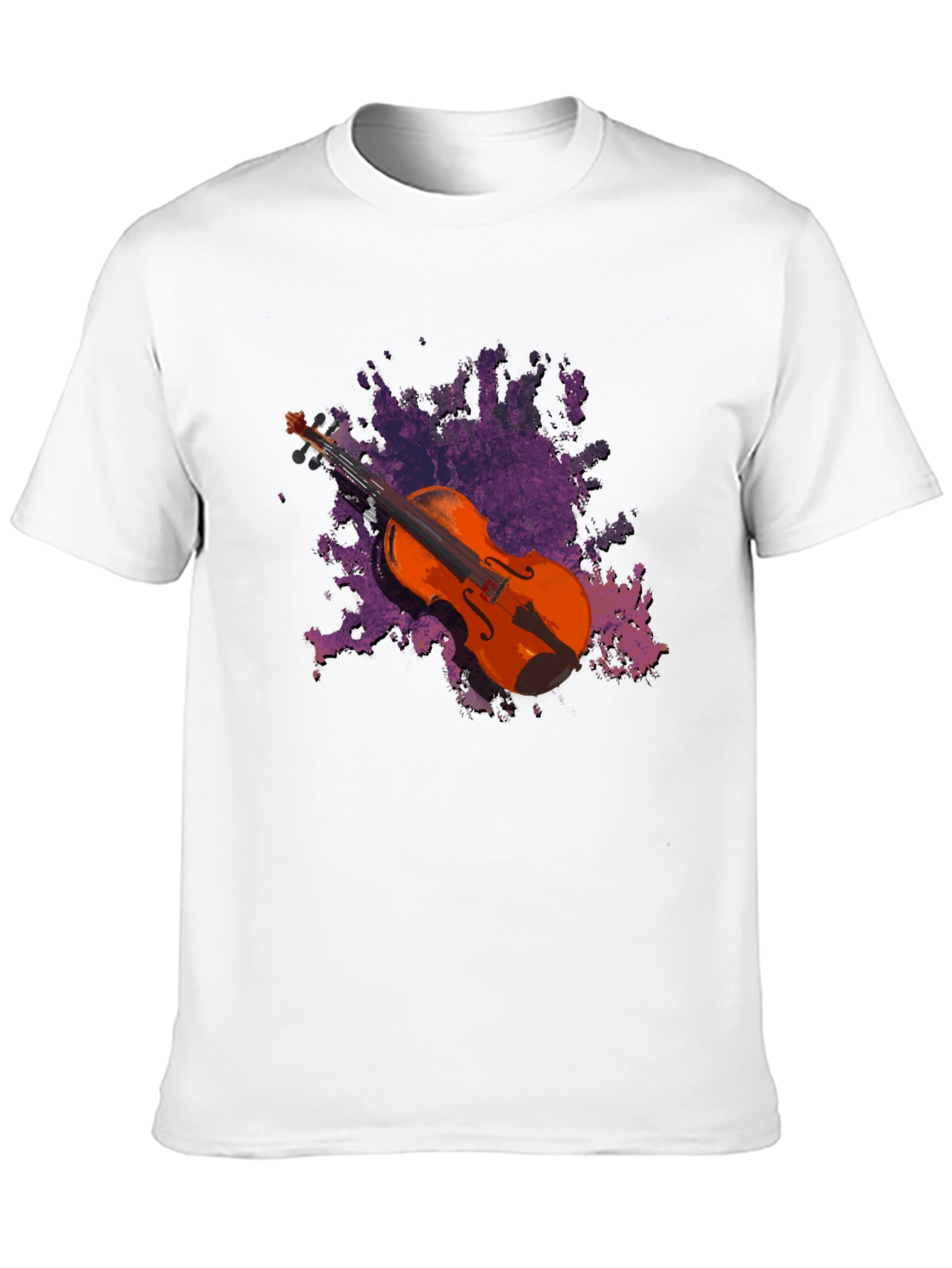 Black Violin Graphic Black T-Shirt - Music Lover Tee view 10