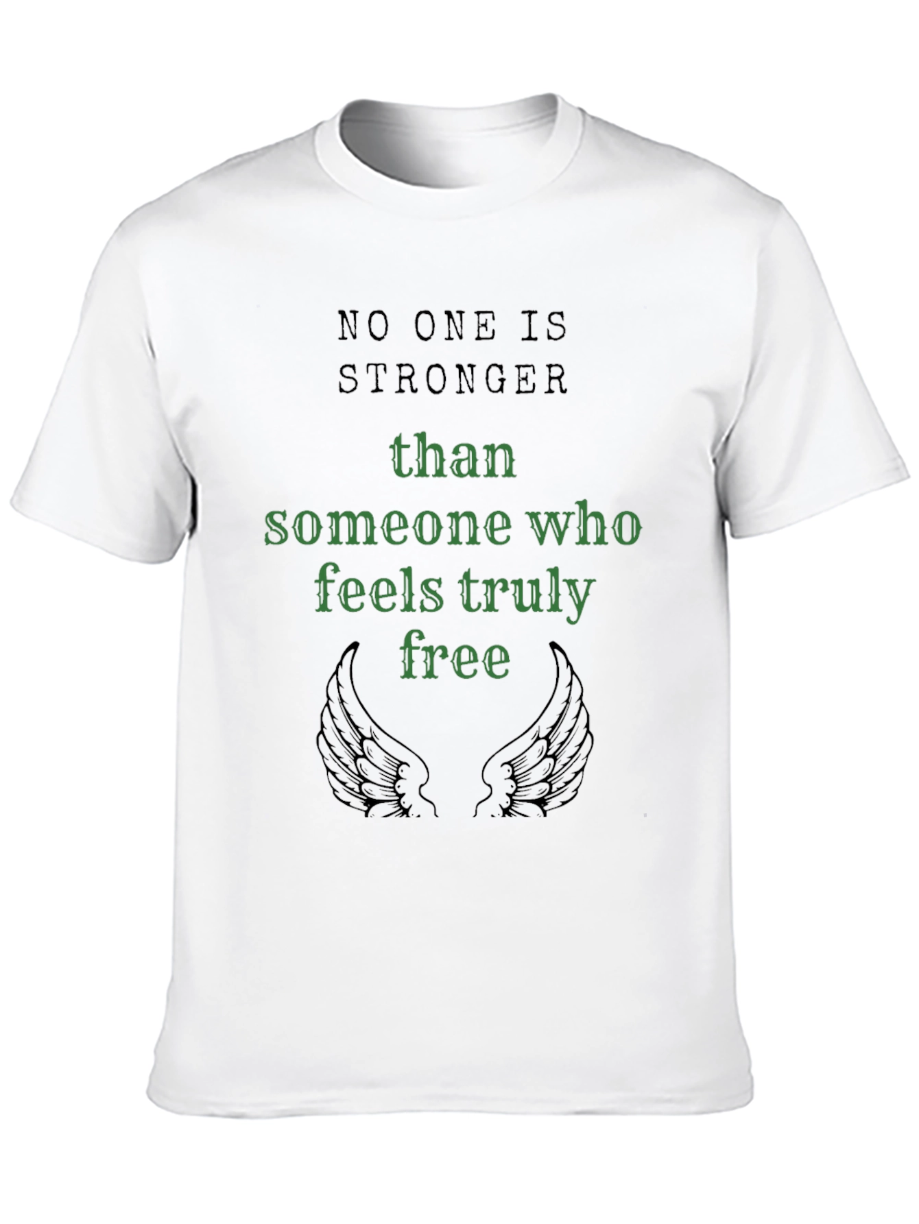 Freedom Wings T-Shirt: Empowering Message Tee - 10
