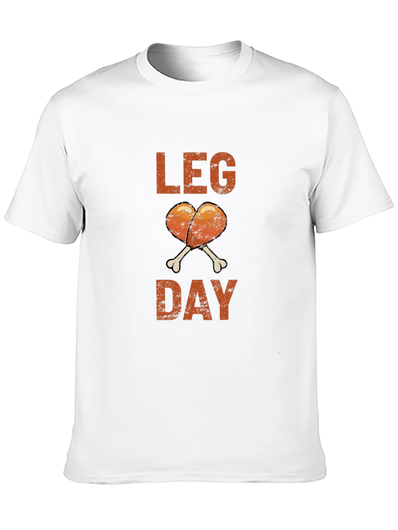 Black Leg Day Chicken Drumstick Graphic Tee view 10