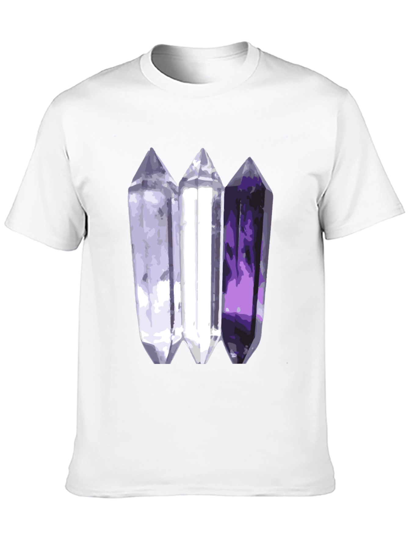 Black Crystal Gem T-Shirt - Black view 10