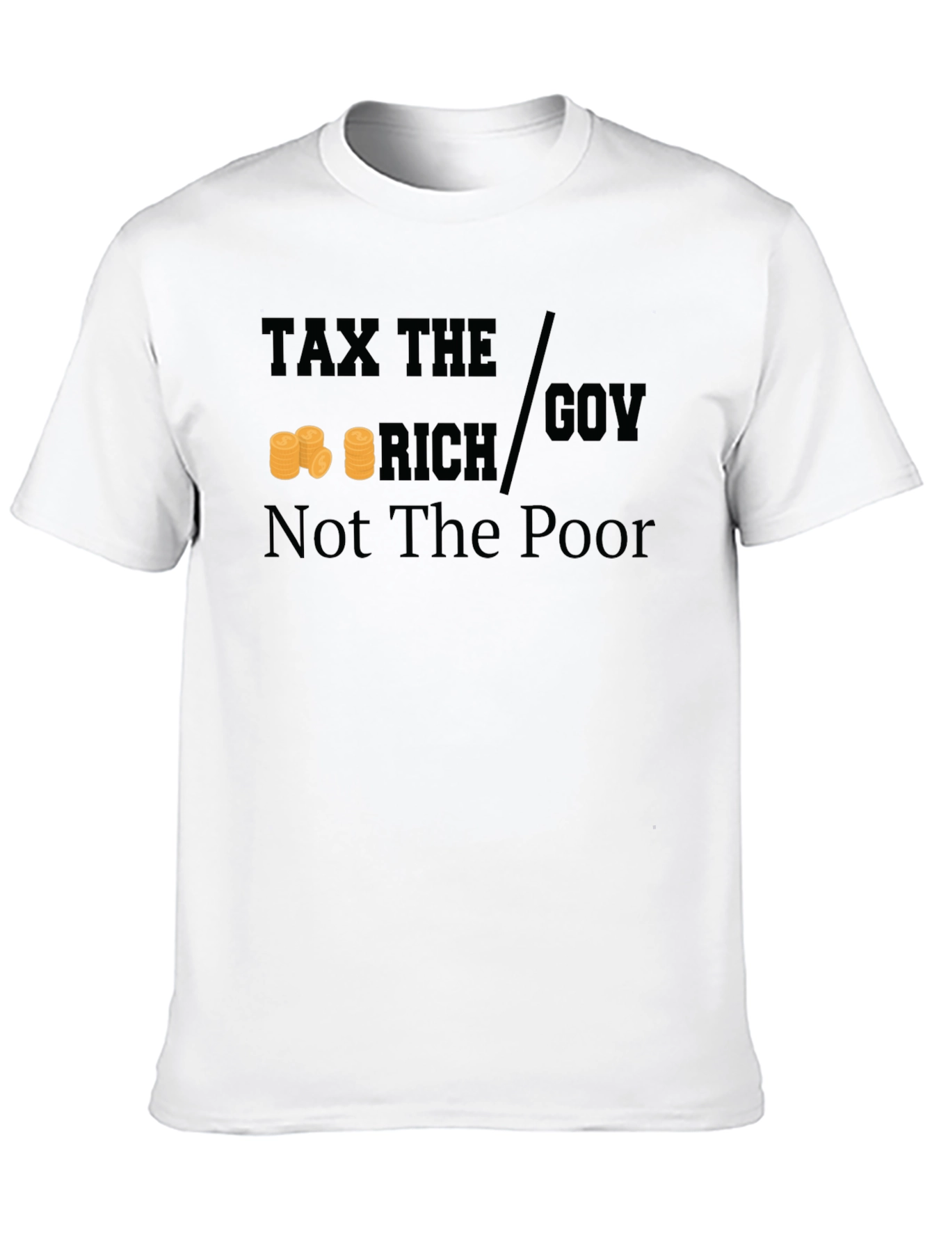 Black Tax The Rich Graphic Tee view 10