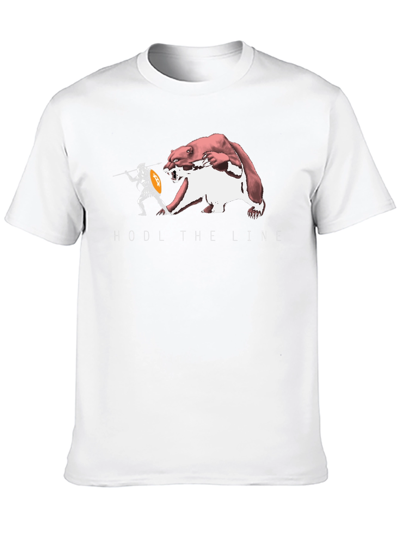 Black HODL the Line Crypto T-Shirt view 10