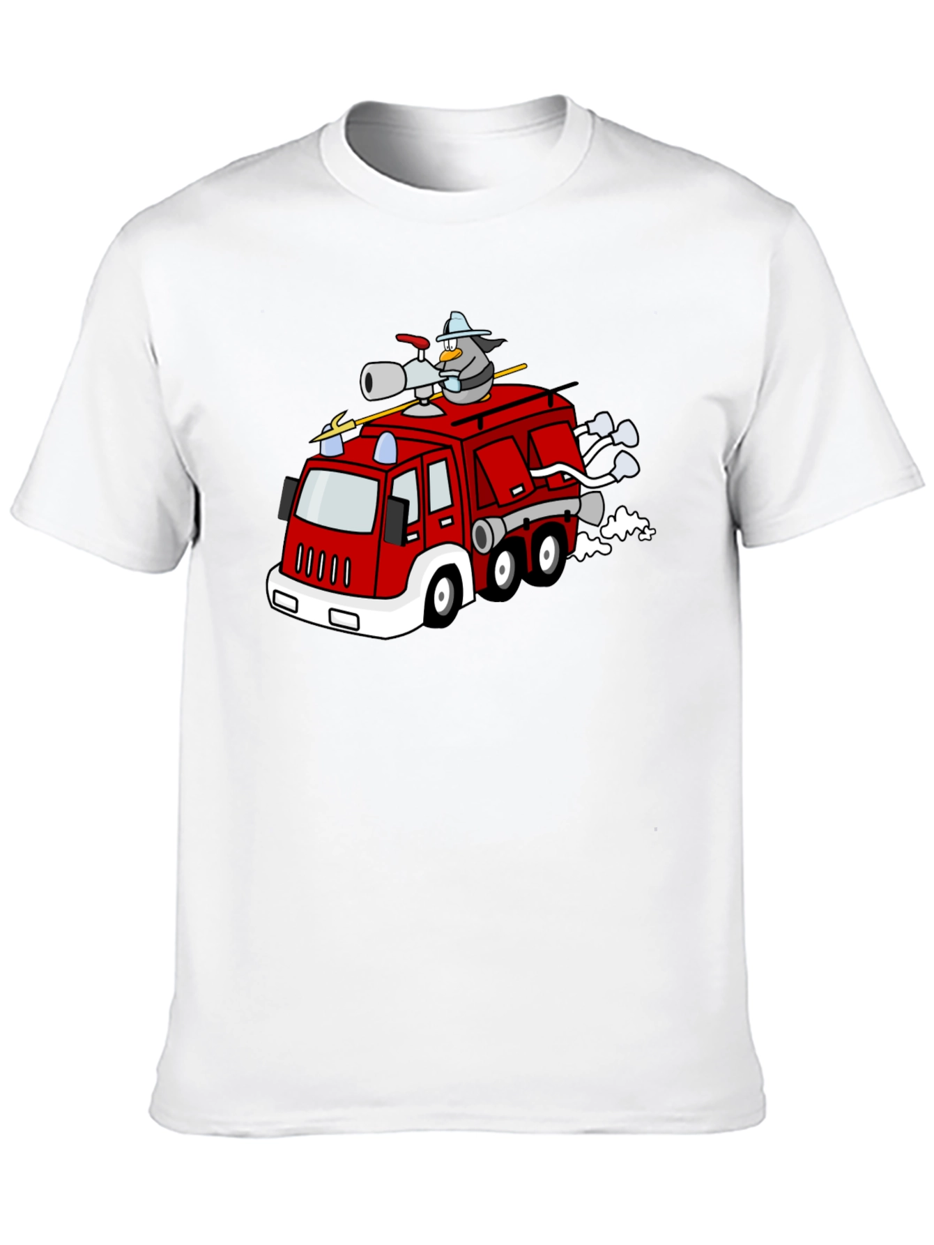 Black Penguin Firefighter T-Shirt view 10