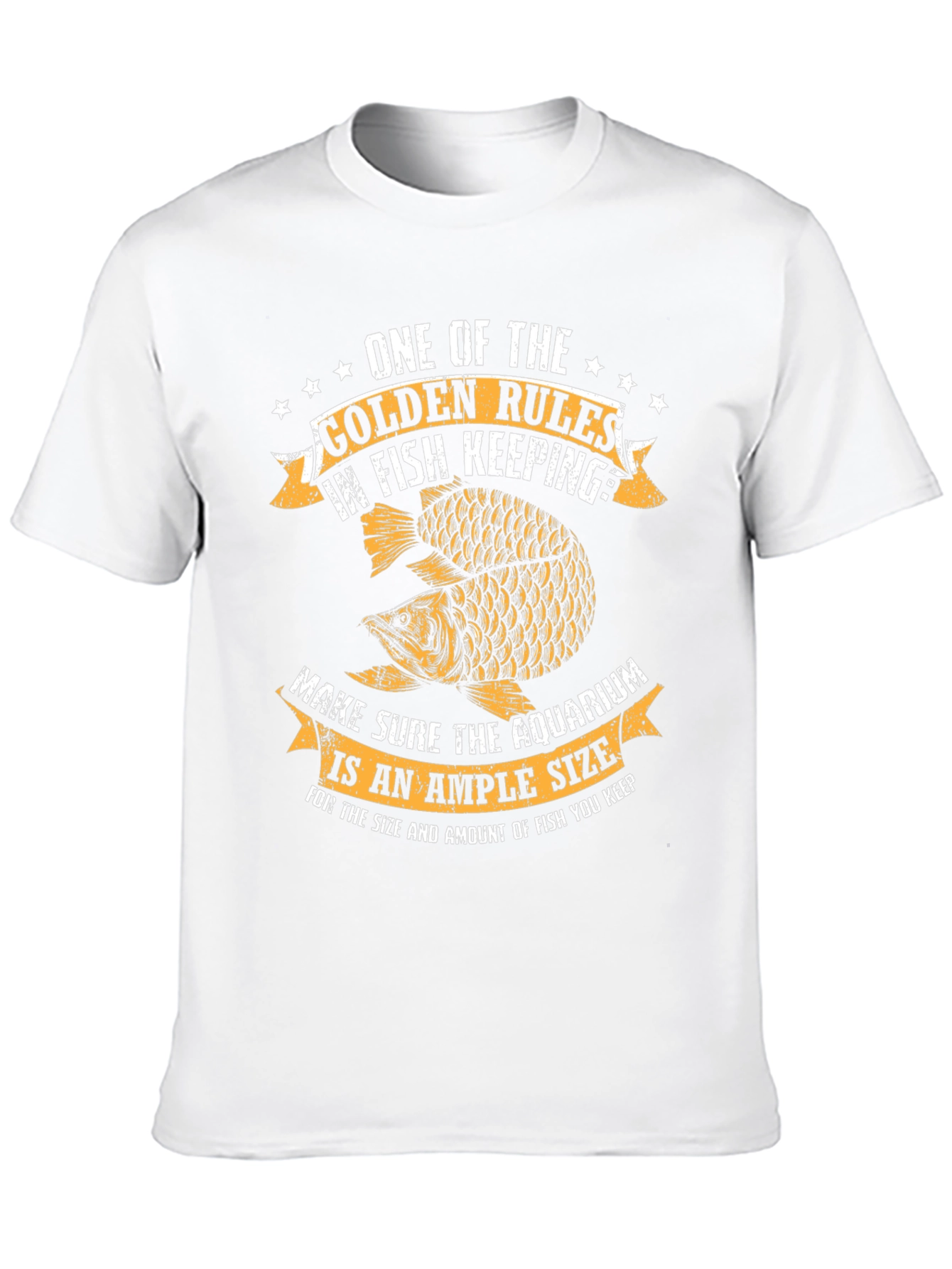 Black Golden Rules Fish Keeping T-Shirt view 10