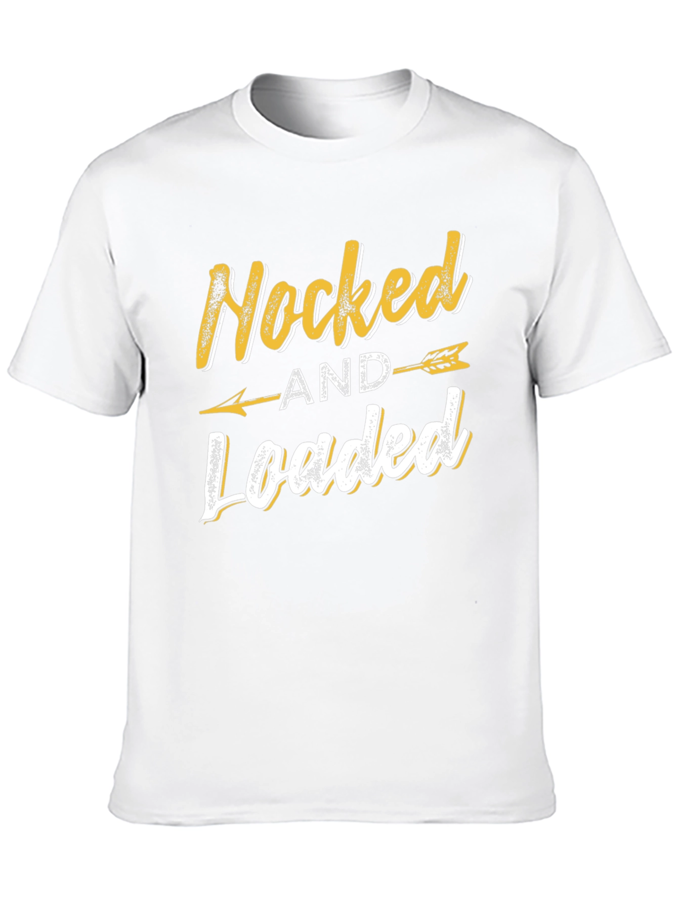 Black Nocked and Loaded Graphic Tee view 10
