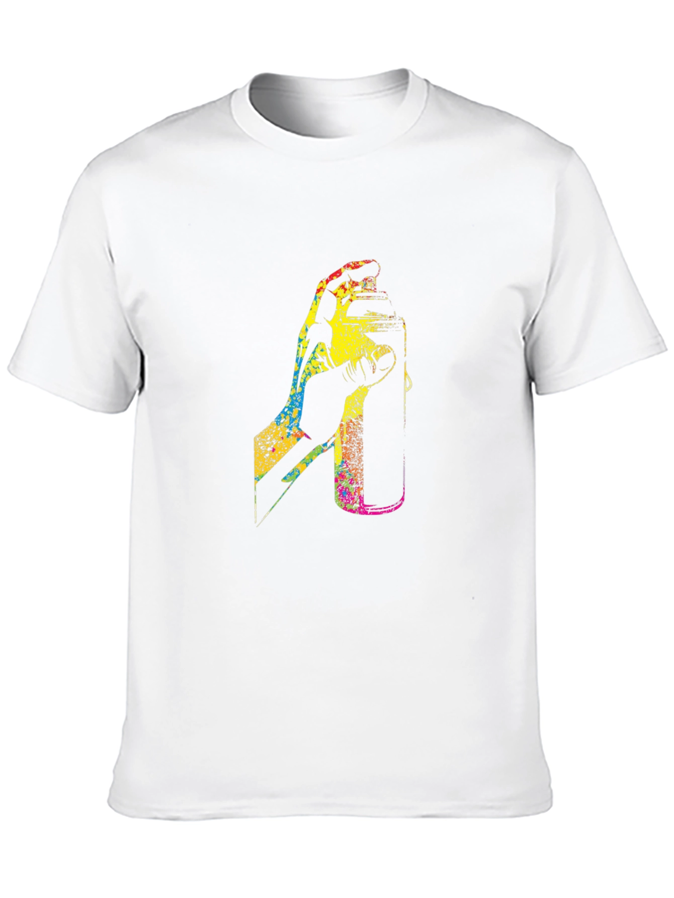 Spray Paint Hand Graphic Tee - 10