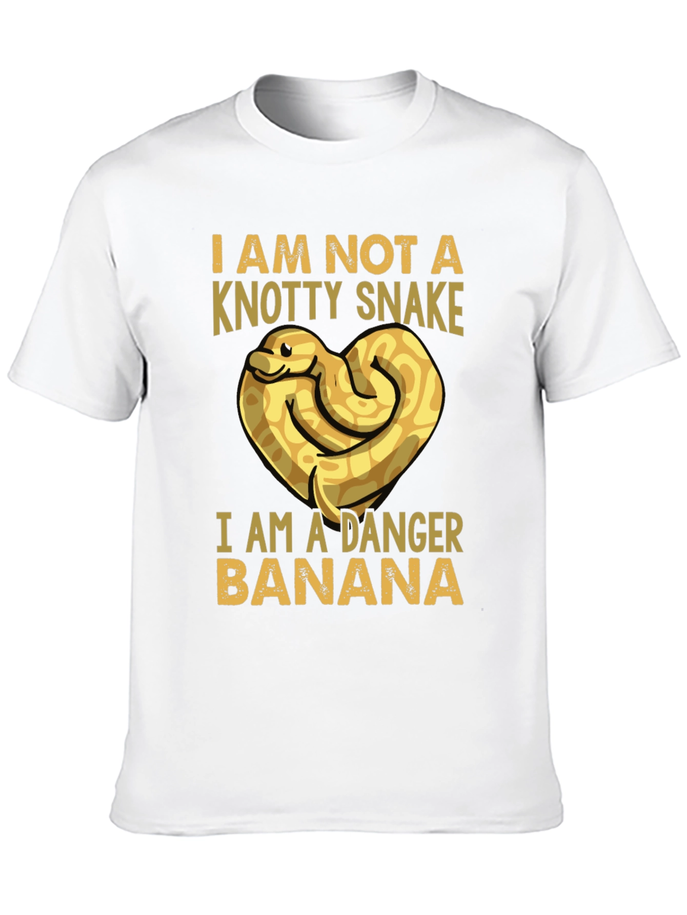 Black Danger Banana Snake T-Shirt - Funny Pet Lover Tee view 10