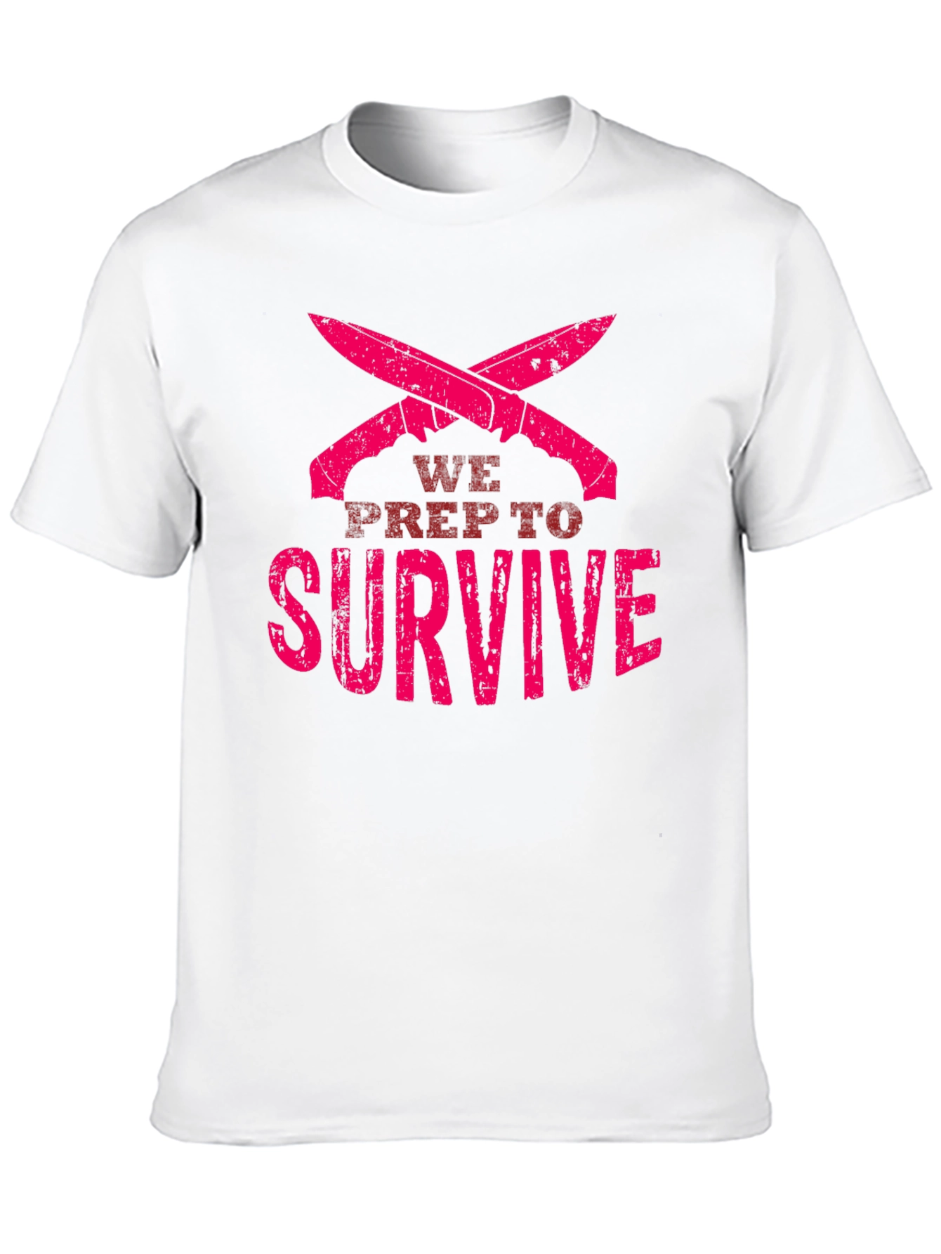 Black We Prep to Survive Graphic Tee view 10