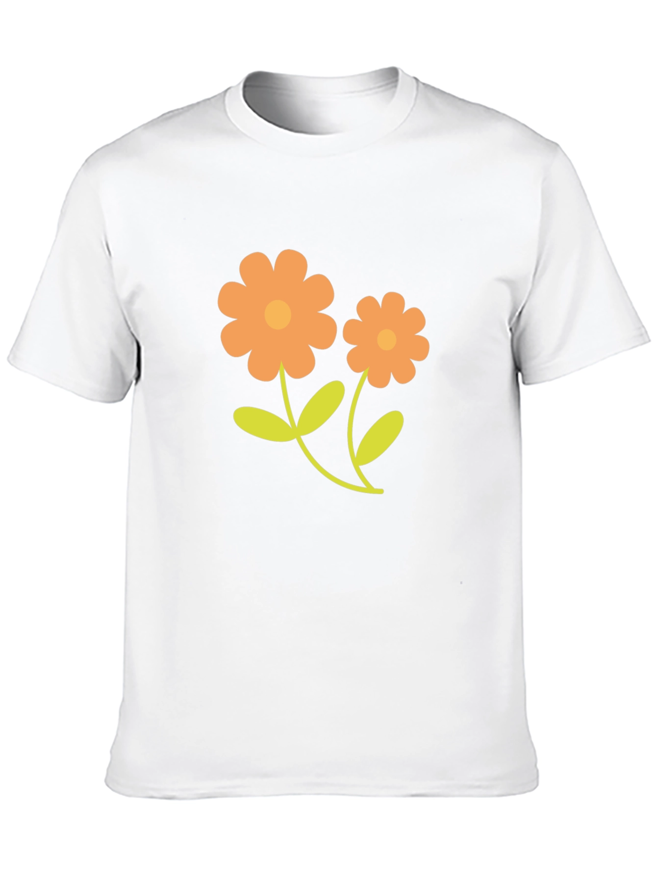 Black Floral Print Black T-Shirt view 10