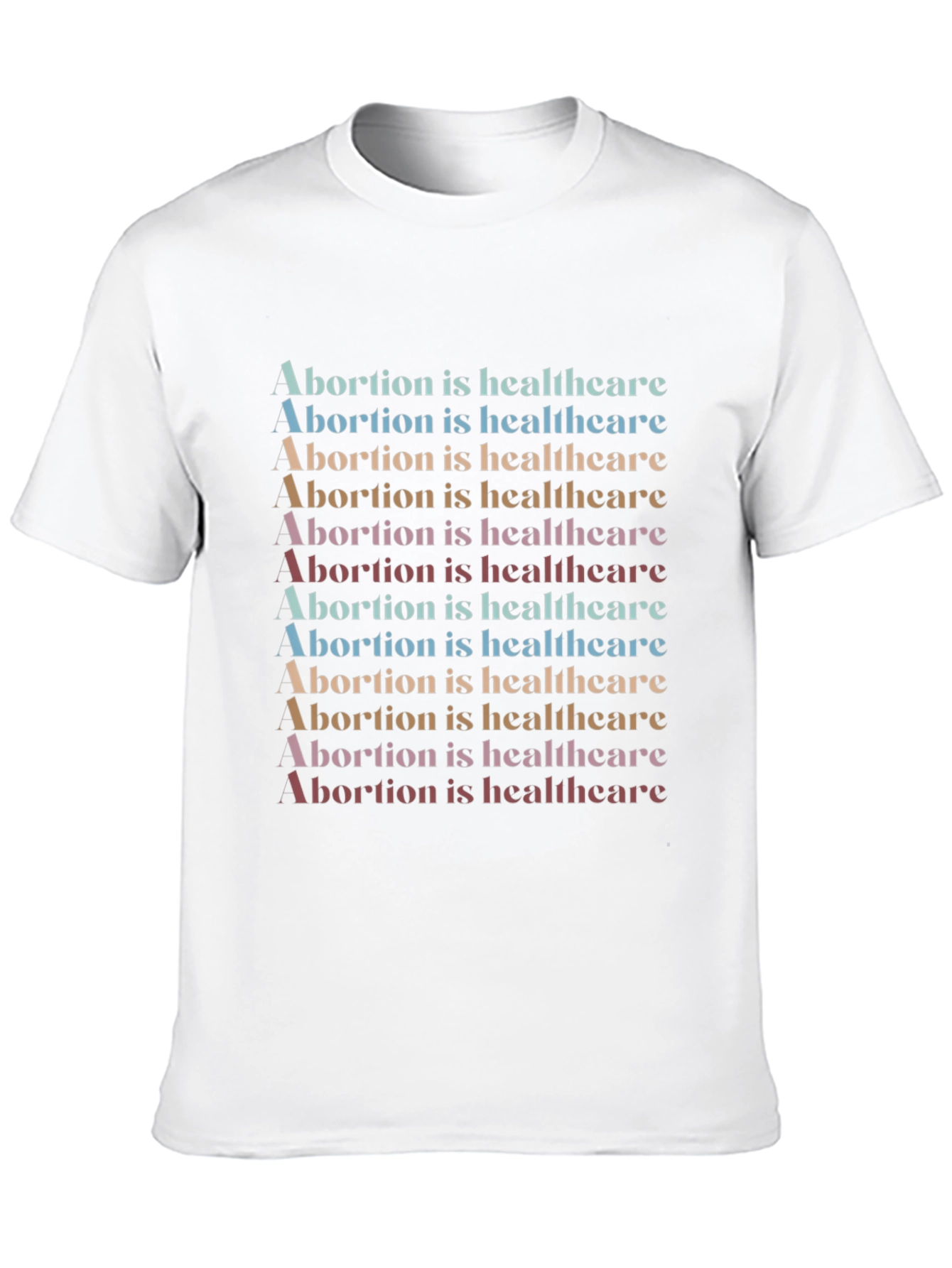 Black Abortion is Healthcare Graphic Tee - Pro Choice T-Shirt view 10