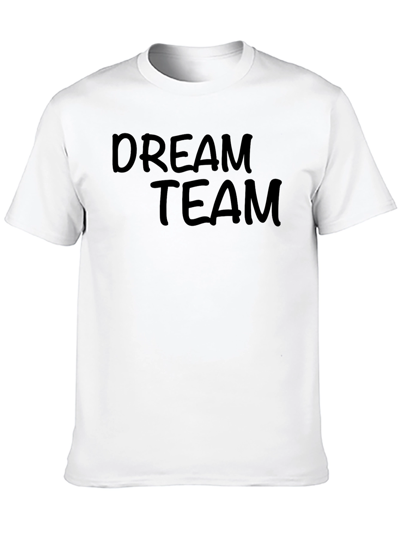 Black Dream Team Black Cotton Graphic Tee view 10