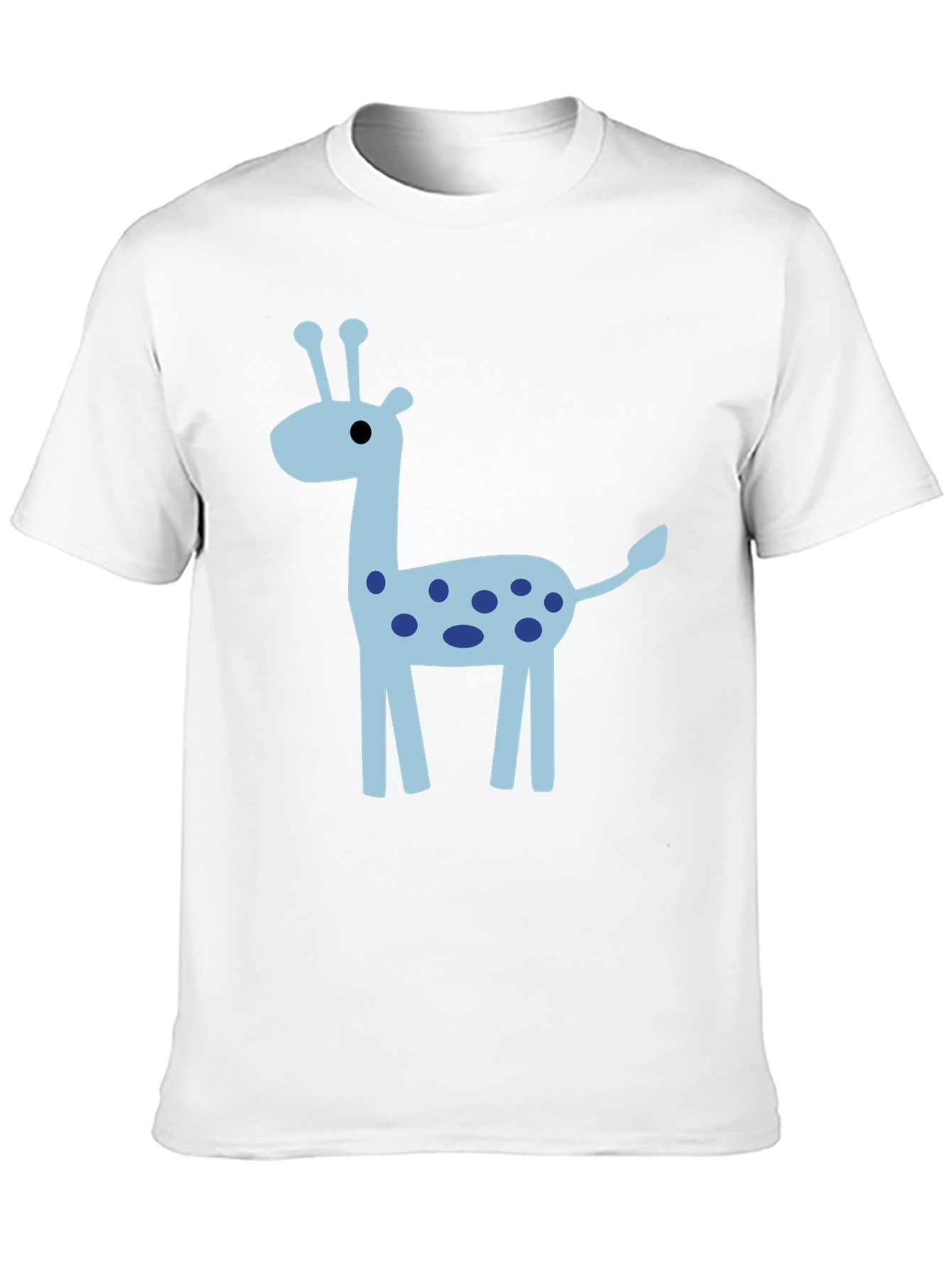 Black Giraffe Graphic Tee - Fun Novelty T-Shirt view 10