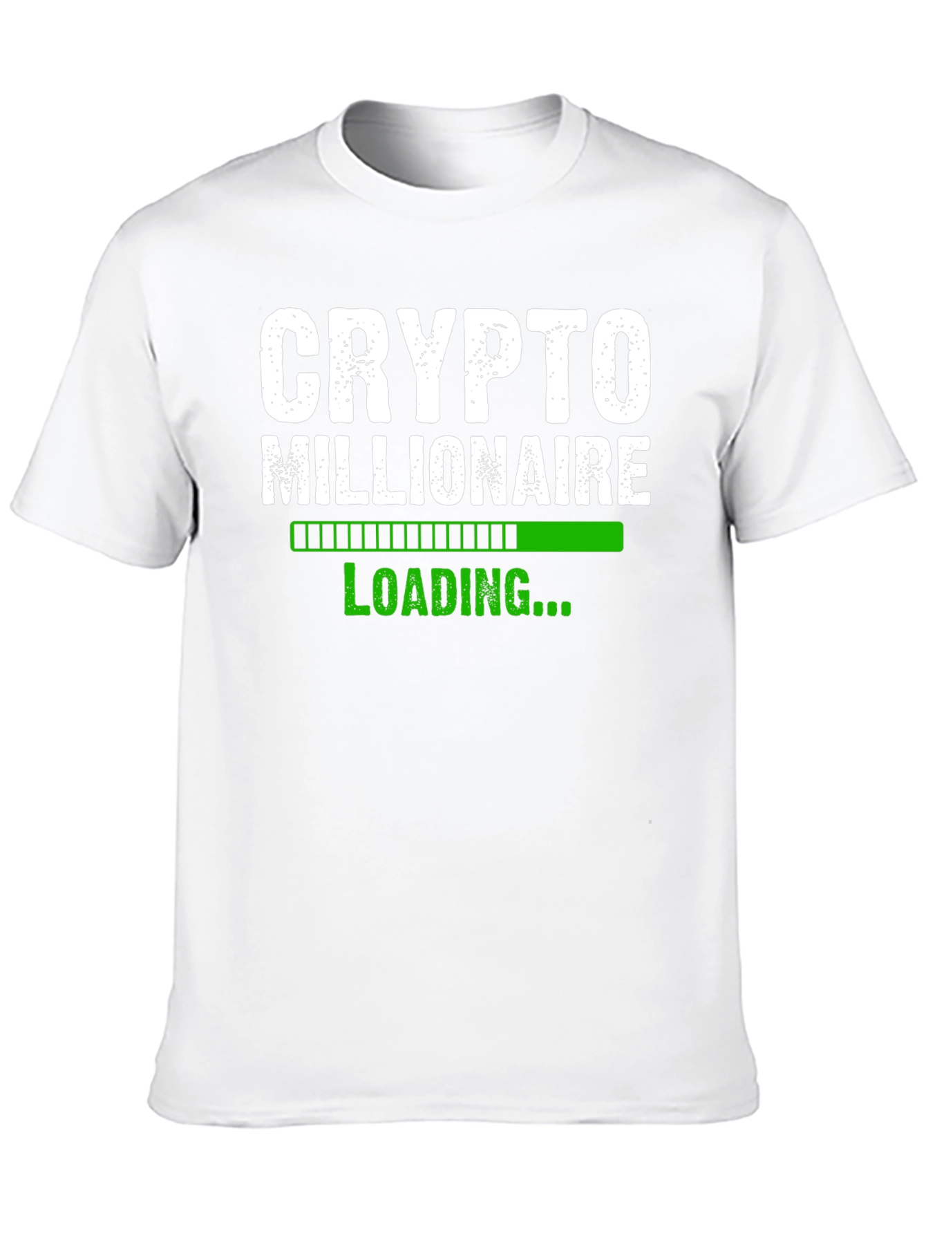 Black Crypto Millionaire Loading T-Shirt - Black view 10