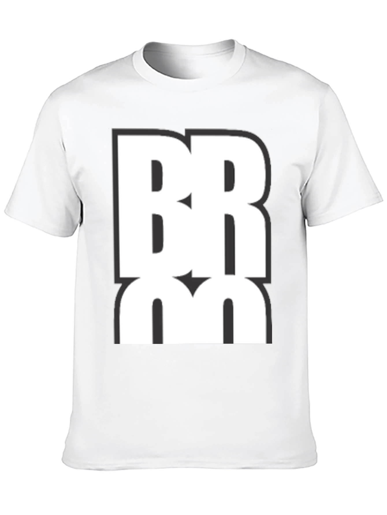 Black Bold BMRM Graphic Tee - Modern Style view 10