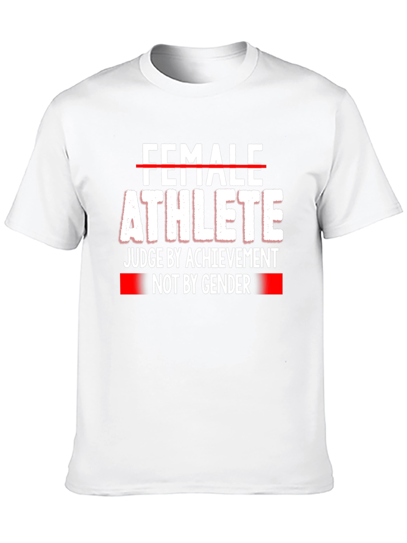 Black Female Athlete Equality T-Shirt view 10
