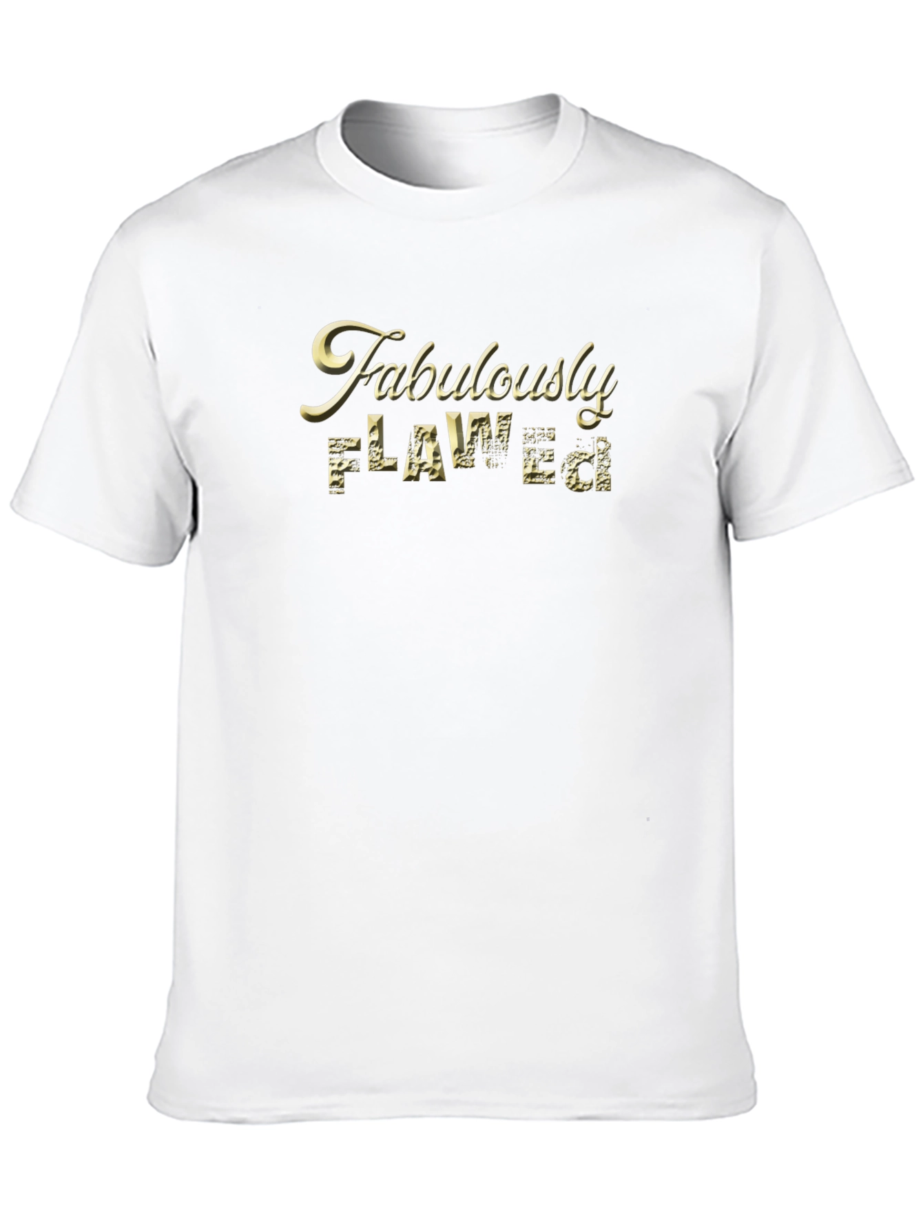 Black Fabulously Flawed Graphic T-Shirt view 10