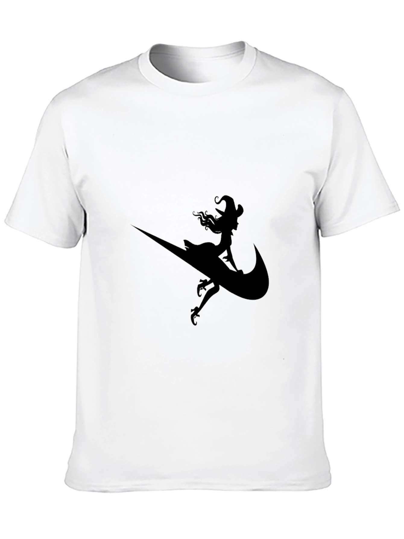 Black Witch Nike Swoosh Black T-Shirt view 10