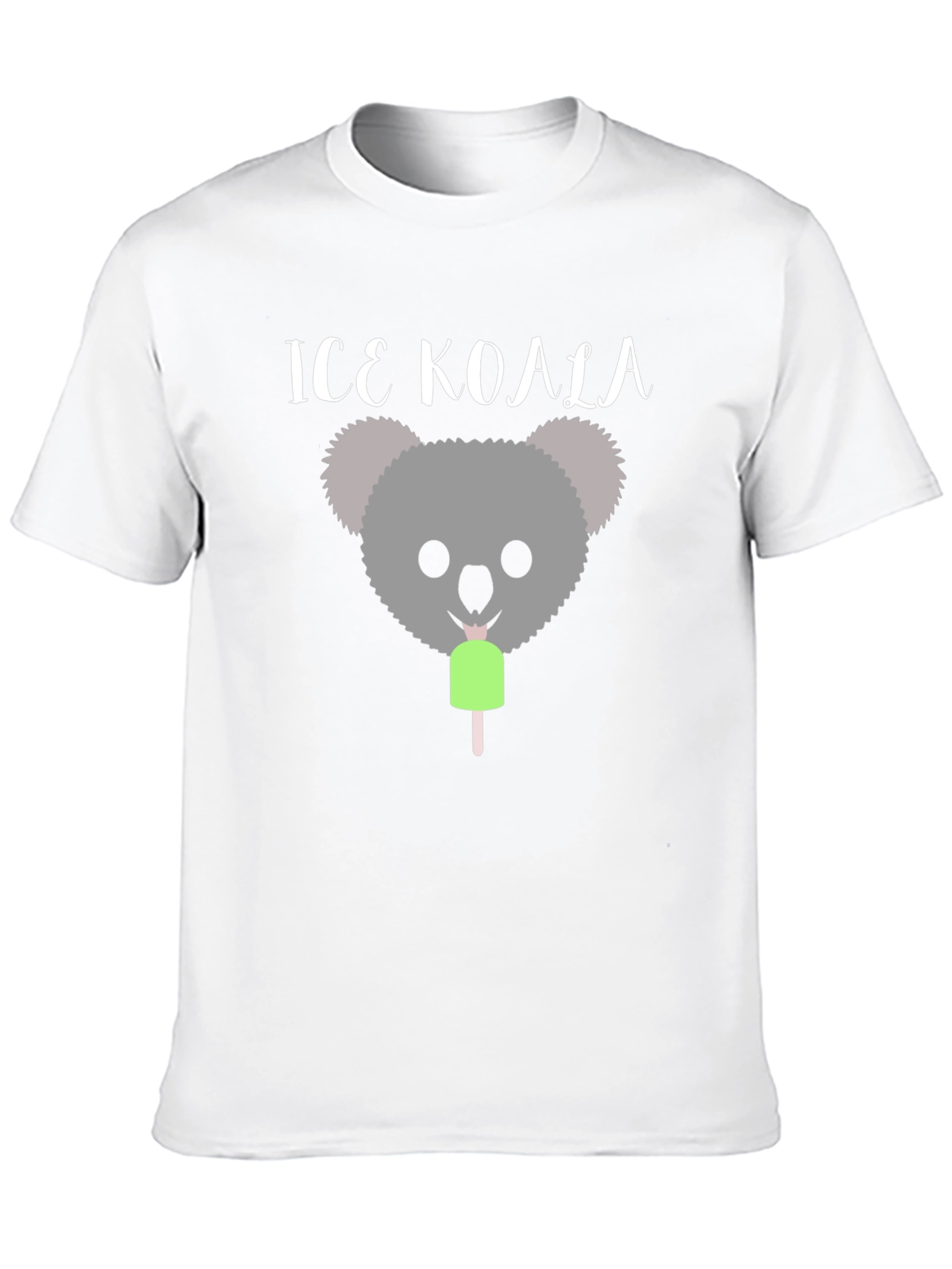Black Ice Koala T-Shirt - Cute Graphic Tee view 10