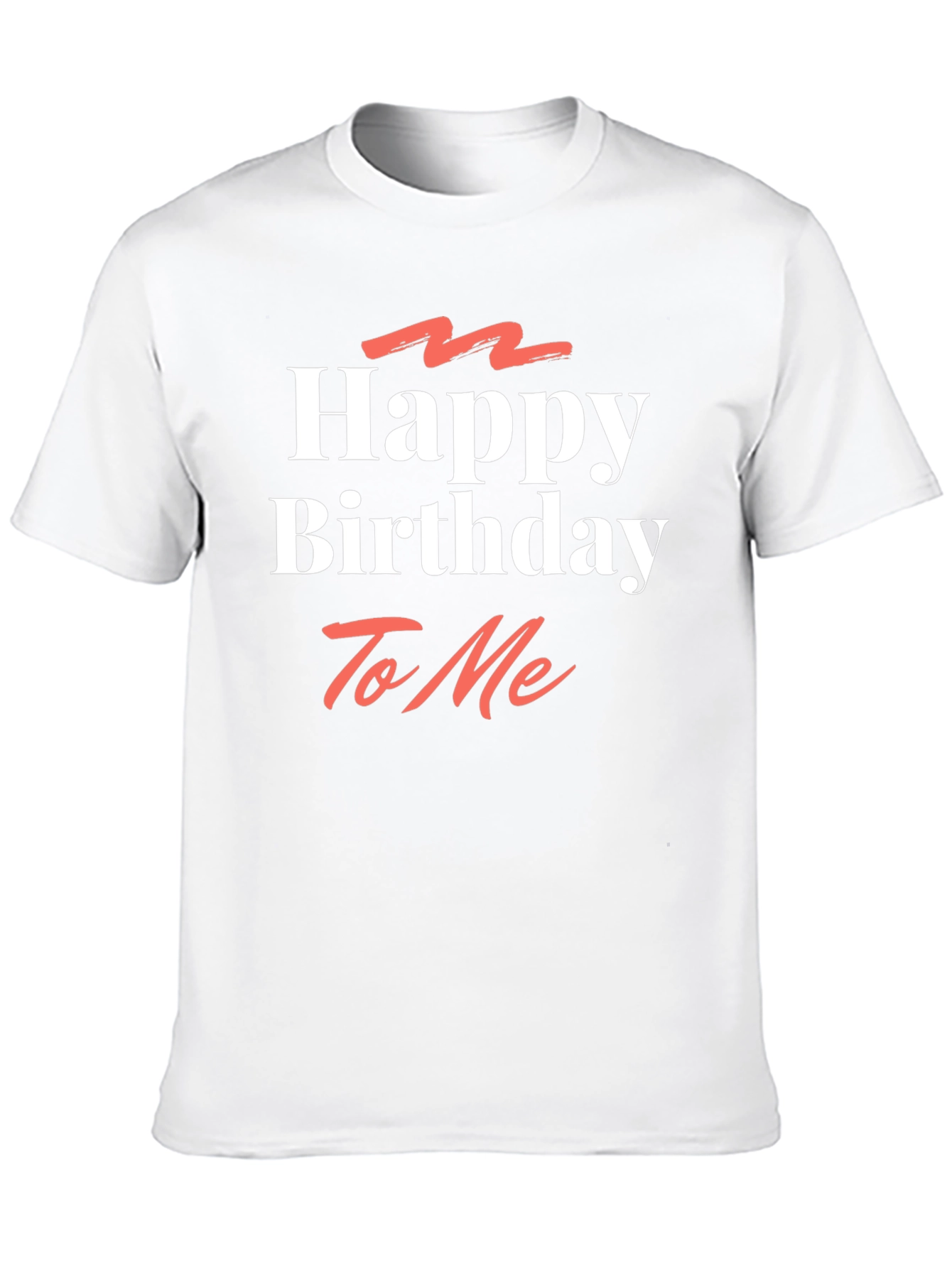 Black Happy Birthday To Me Black Graphic T-Shirt view 10
